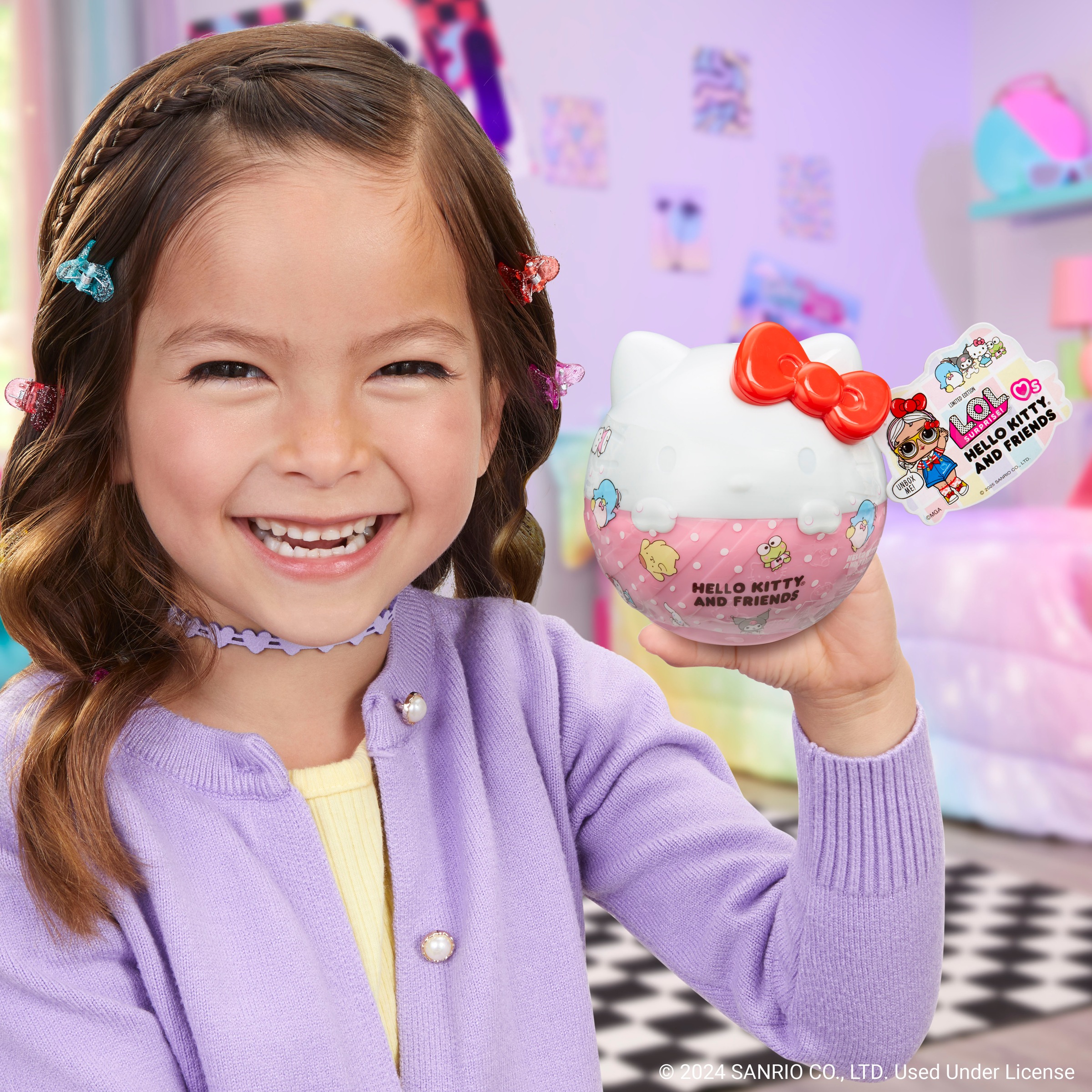 L.O.L. SURPRISE! Anziehpuppe »L.O.L. Surprise Loves Hello Kitty & Friends Tots Core Characters«, sortierte Lieferung