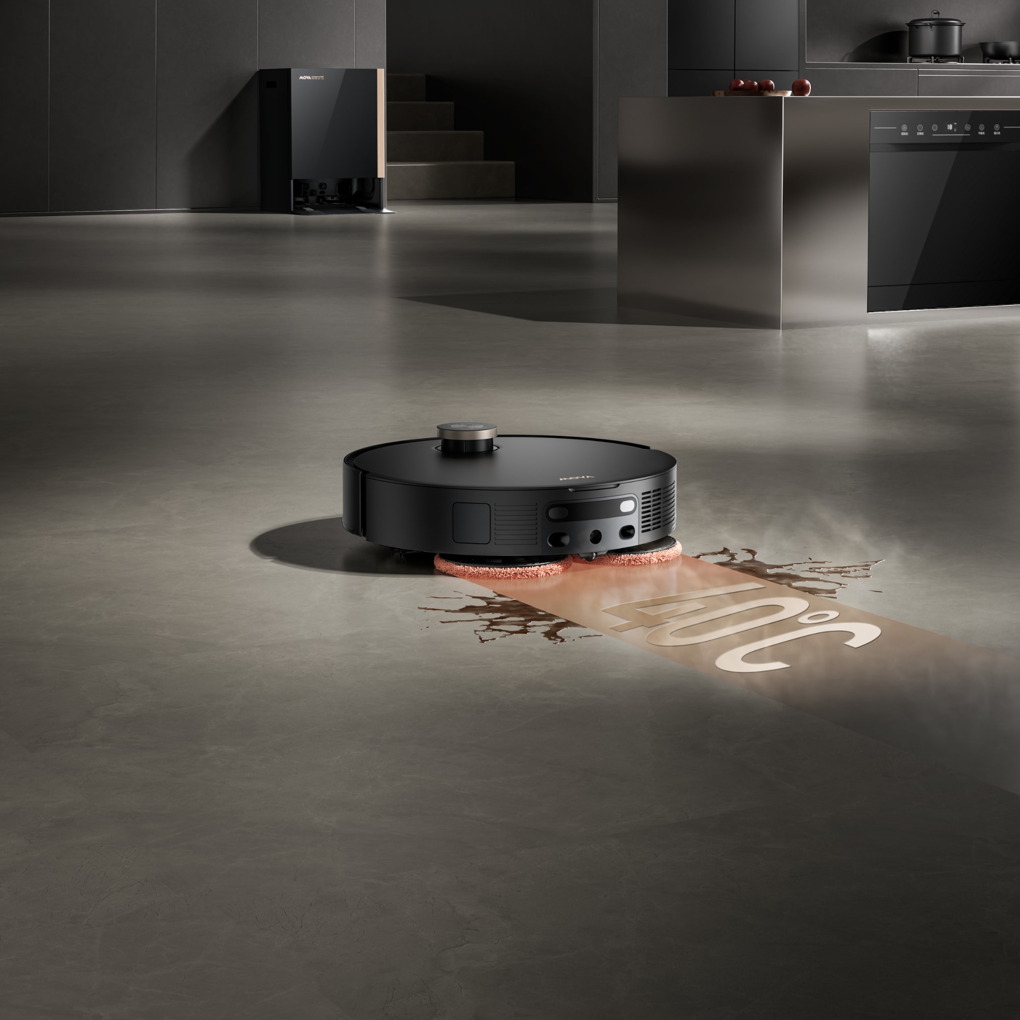 Mova Nass-Trocken-Saugroboter »Mova Mobius 60«