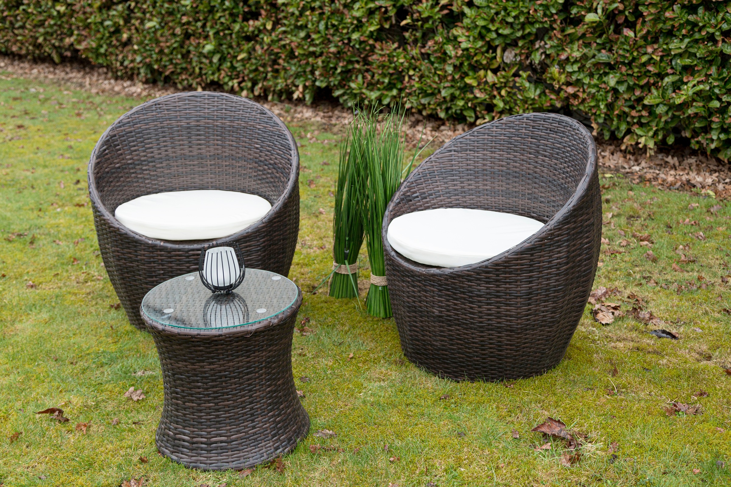 my Flair Gartenlounge-Set 3 Stk. tlg. 2 Stühle, 1 Tisch günstig online kaufen