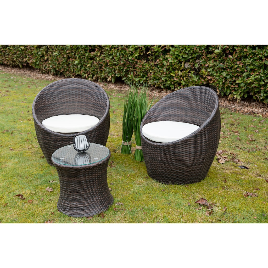 my Flair Gartenlounge-Set, (3 tlg.)