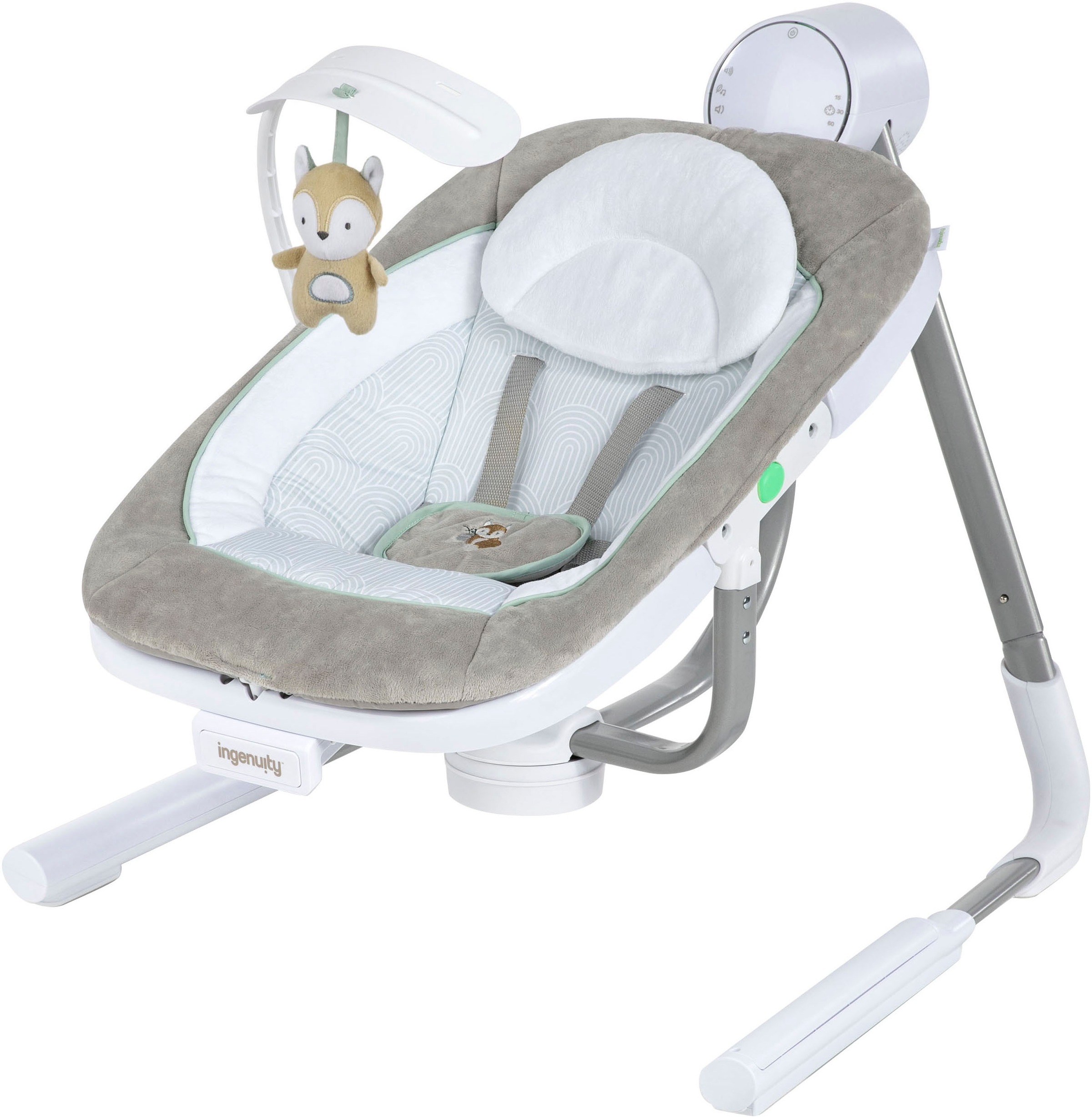 ingenuity Babywippe "AnyWay Sway Dual-Direction Portable Swing – Ray" bis 9 günstig online kaufen