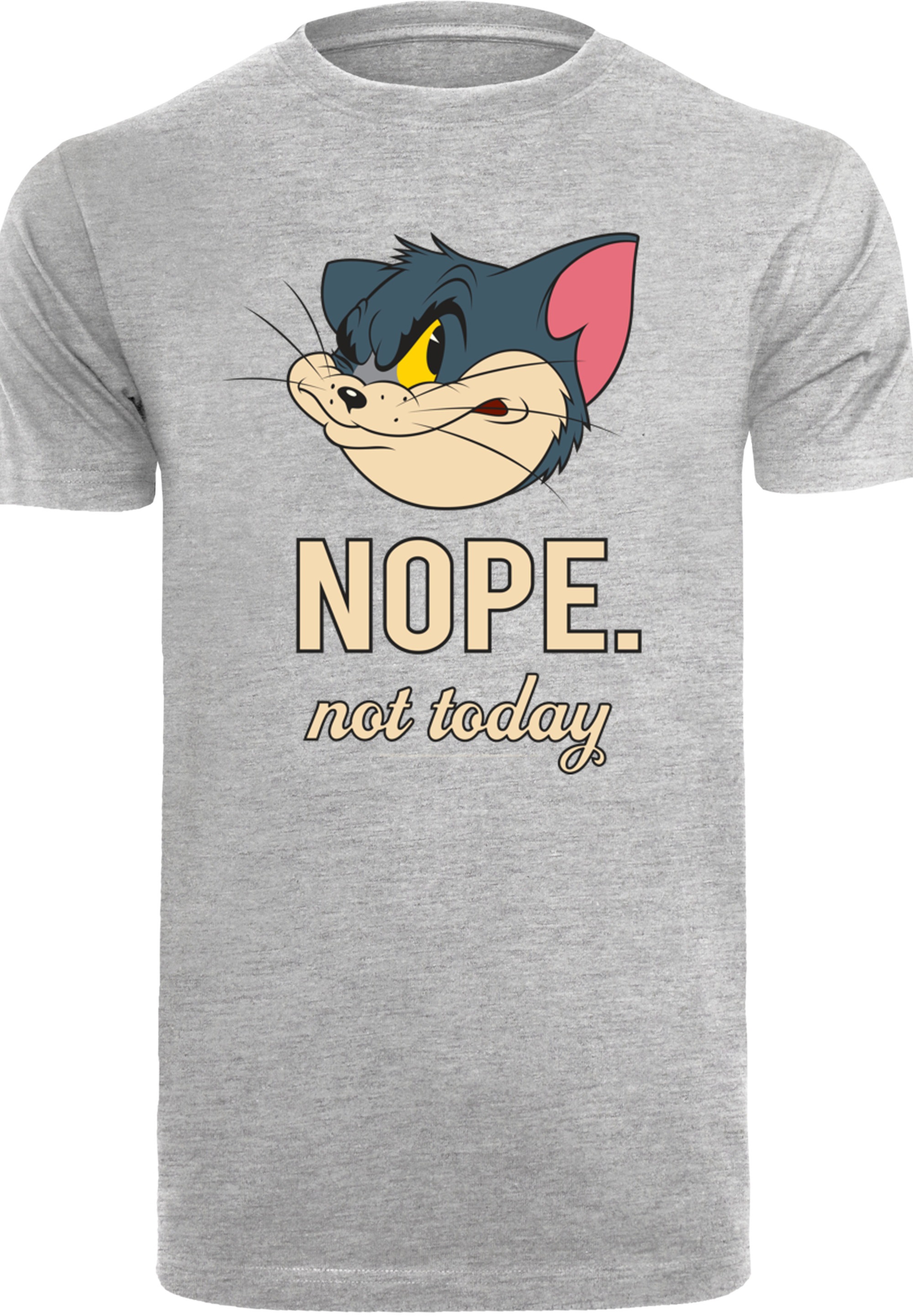 F4NT4STIC T-Shirt »Tom und Jerry Nope Not Today«, Herren,Premium Merch,Regular-Fit,Basic,Bedruckt
