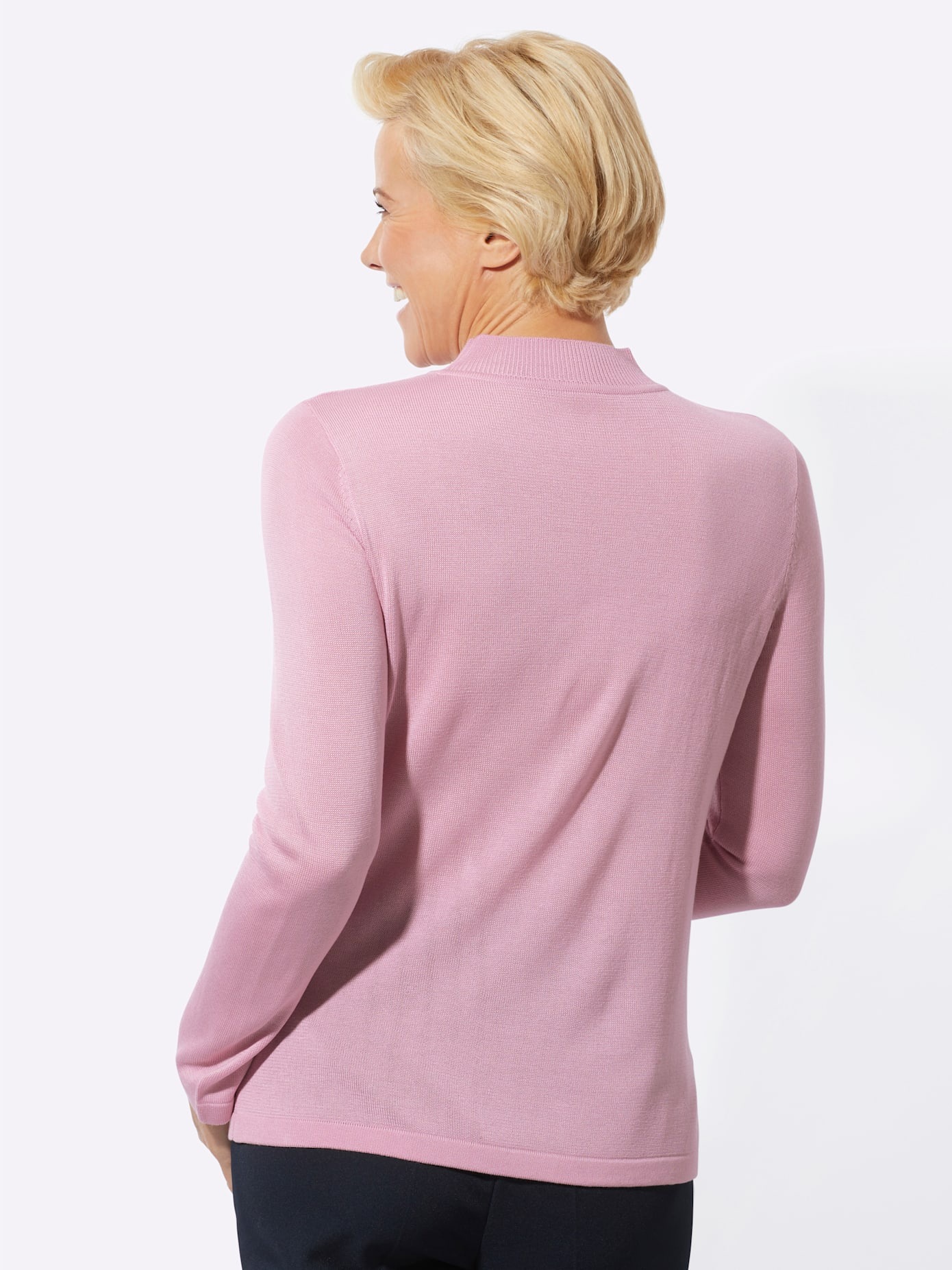 Classic Stehkragenpullover "Stehkragen-Pullover" günstig online kaufen