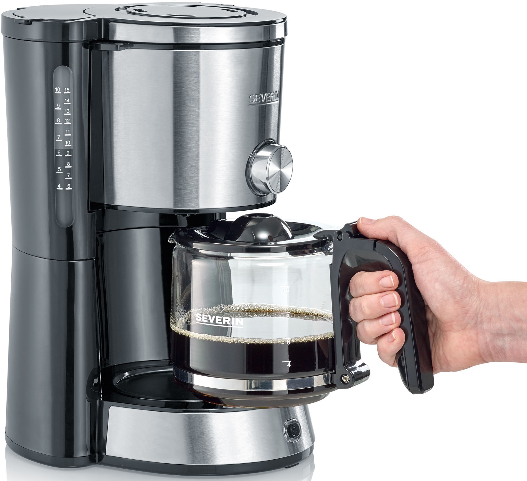 Severin Filterkaffeemaschine »KA 4825«, 1,25 l Kaffeekanne, Papierfilter, 1x4