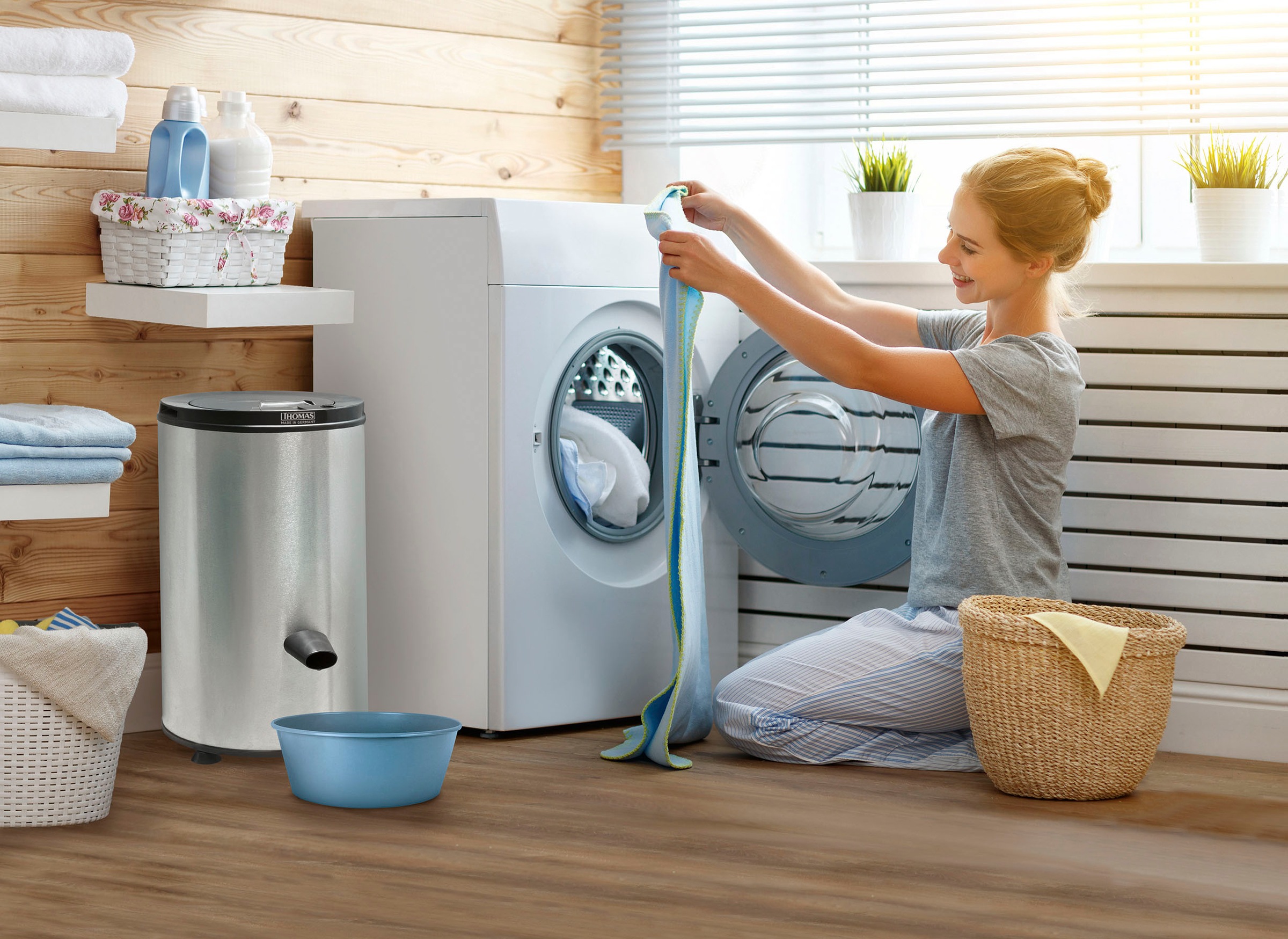 Thumbnail - Thomas Wäscheschleuder "CENTRI 776 SEK INOX" 2.800 U/min 4,5