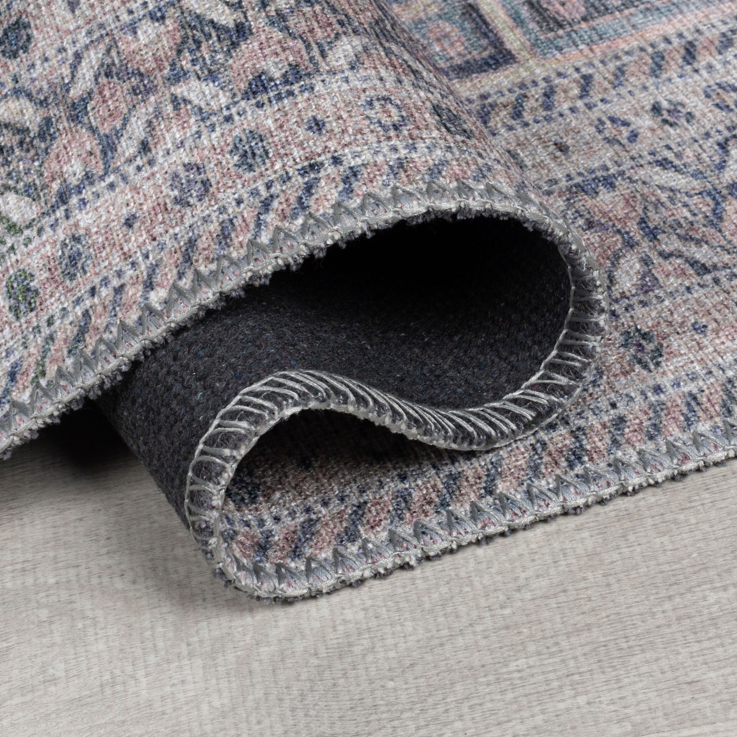 FLAIR RUGS Teppich »Otis«, rechteckig, 4 mm Höhe, Waschbarer Traditioneller Teppich
