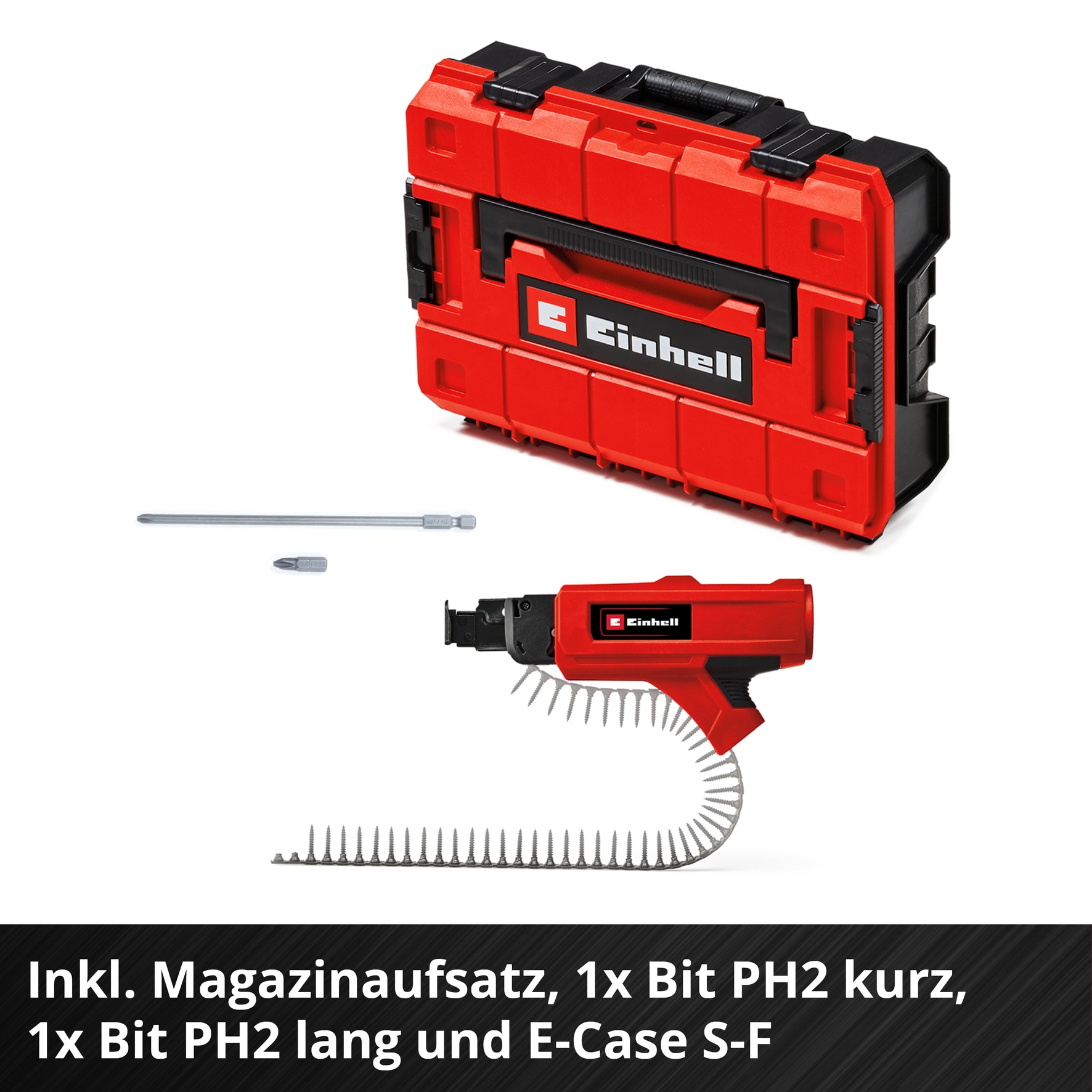 Einhell Akku-Trockenbauschrauber »TP-DY 18 Li BL +Magazine«, ohne Akku und Ladegerät