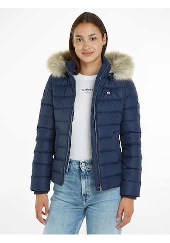 Daunenjacke »TJW BASIC HOODED JACKET«, mit Kapuze