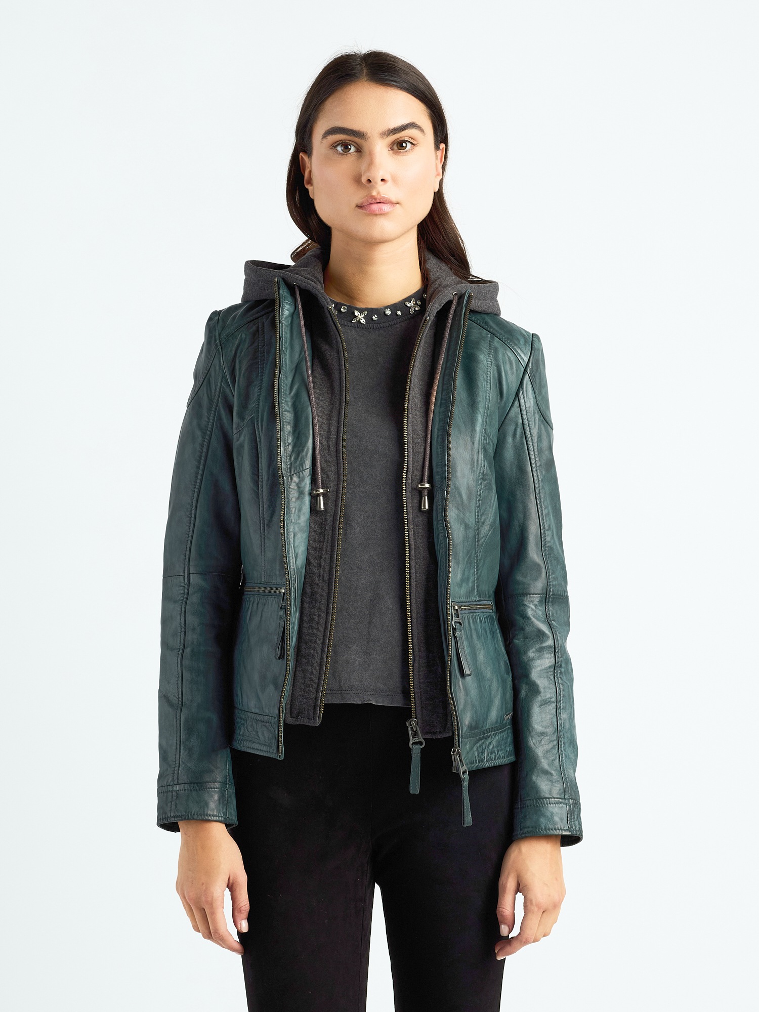 Maze Lederjacke "Brayford"