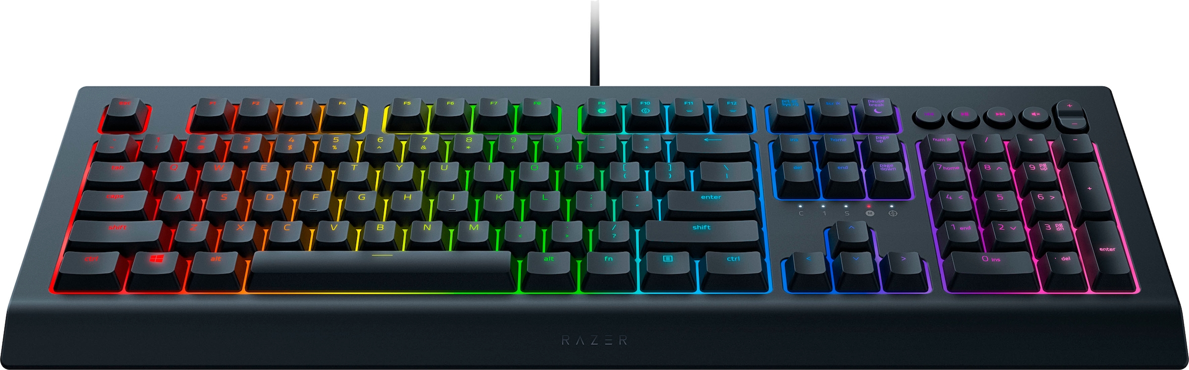 RAZER Gaming-Tastatur »Cynosa V2 - German Layout«, (Fn-Tasten-Ziffernblock)