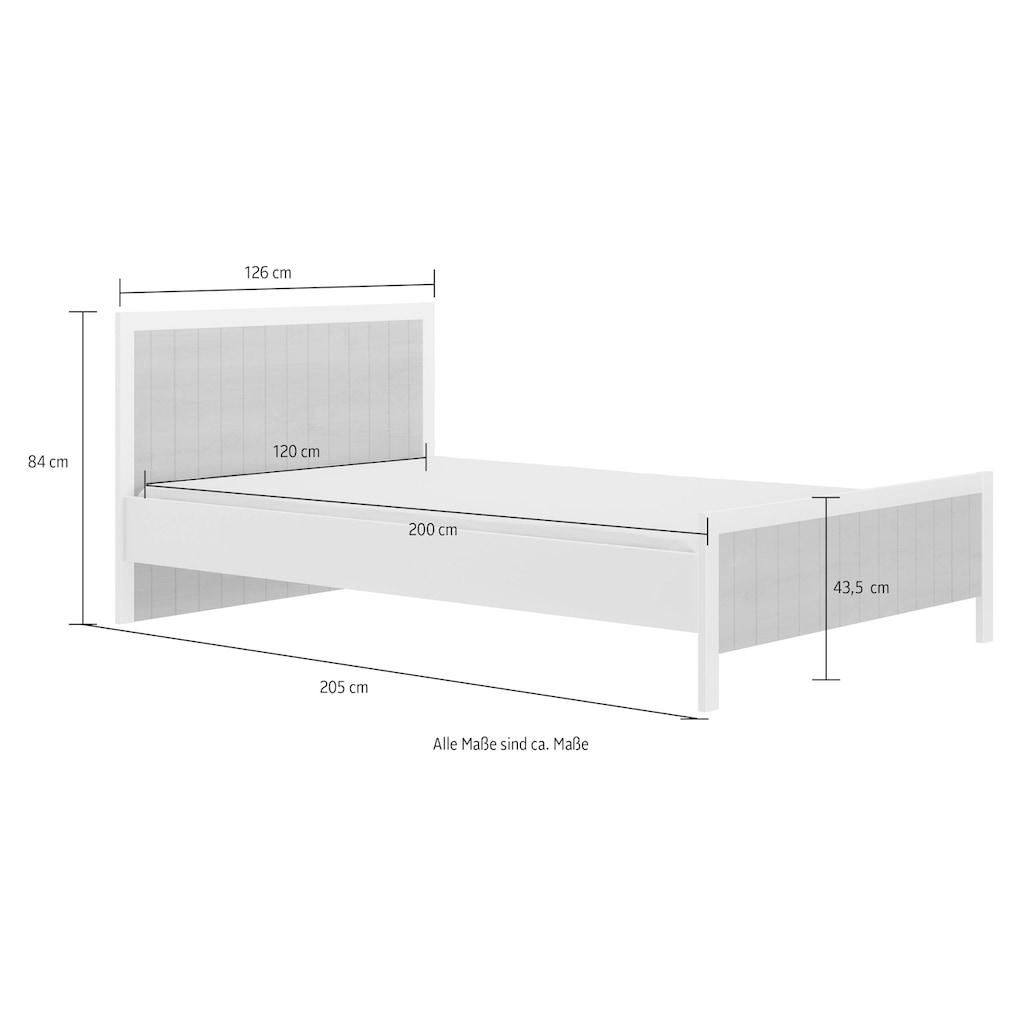 Gami Komplettschlafzimmer »Charlie«, (5 St.)