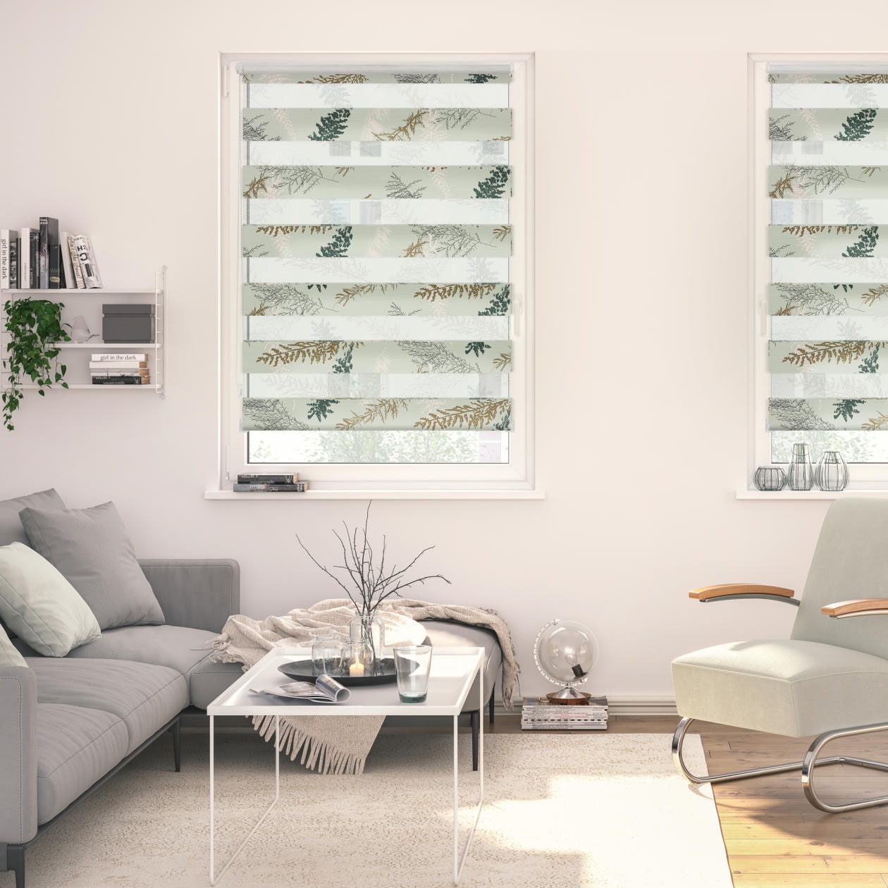 LICHTBLICK ORIGINAL Doppelrollo "Duo Rollo Klemmfix, ohne Bohren, blickdich günstig online kaufen