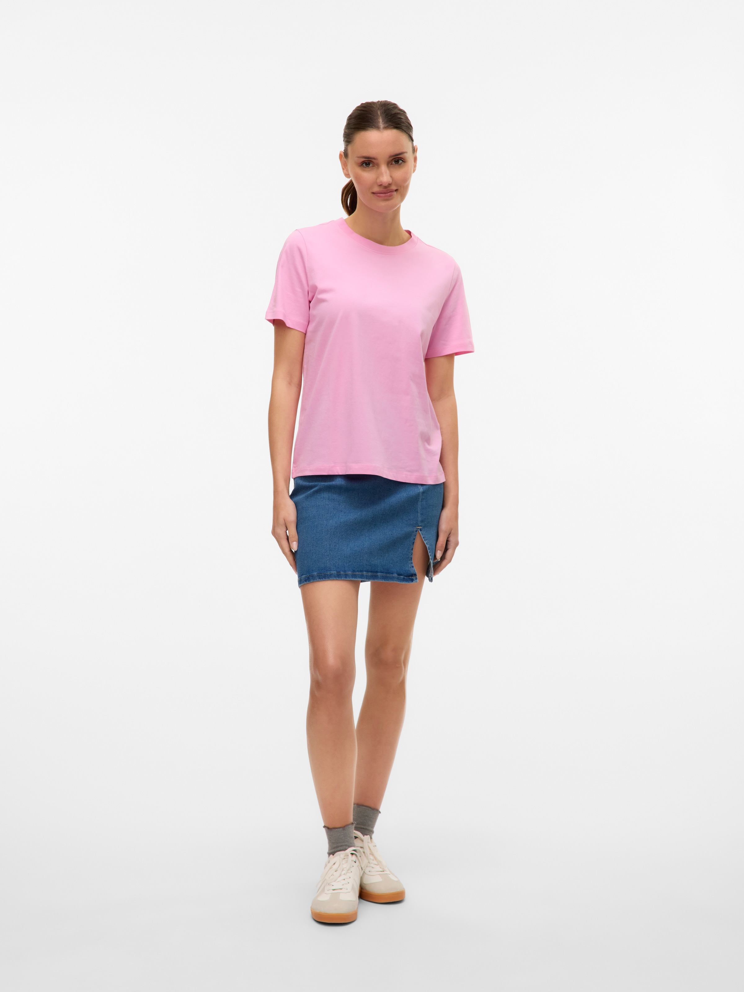 Vero Moda Kurzarmshirt »VMPAULINA SS T-SHIRT GA JRS NOOS«