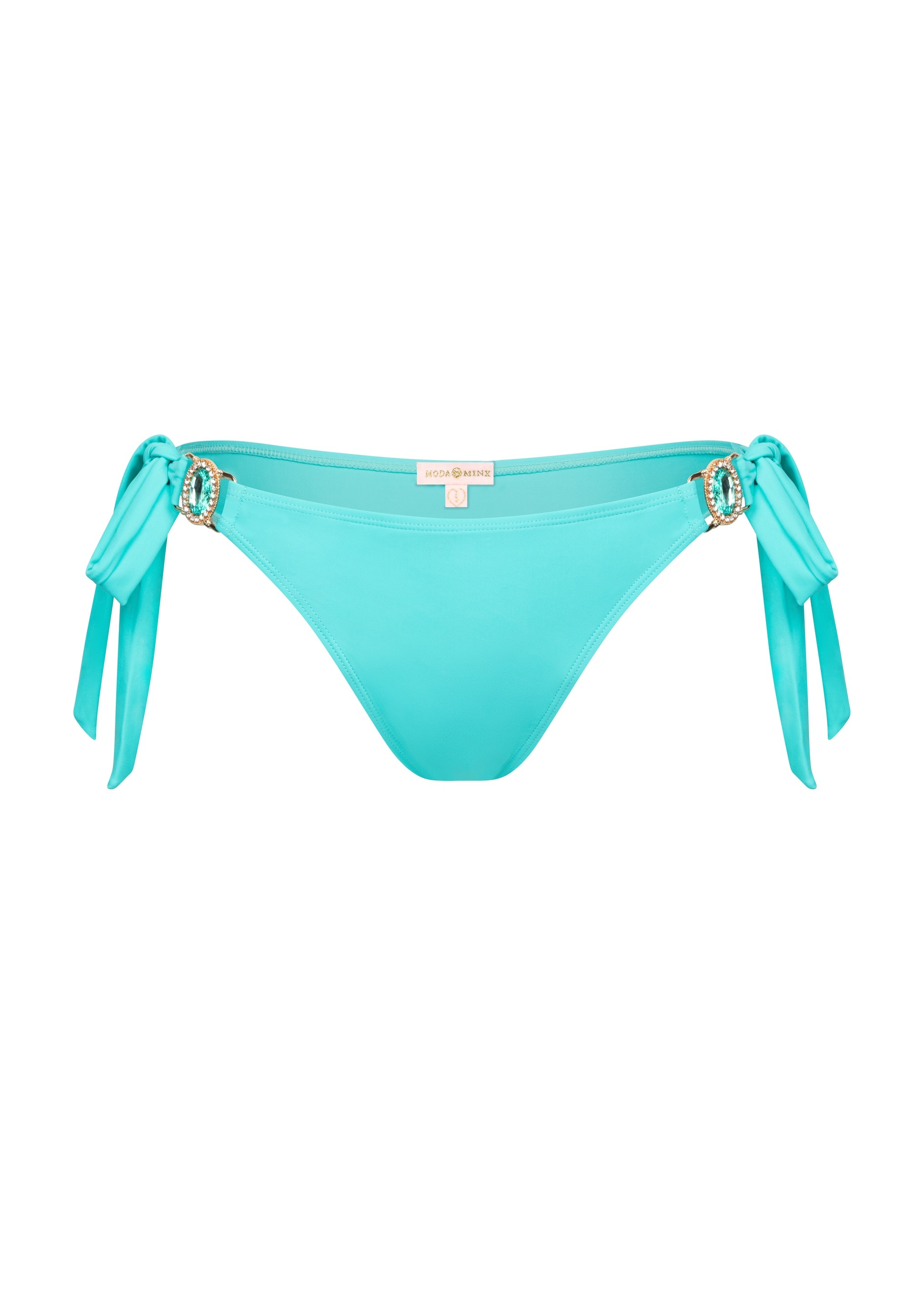 Moda Minx Bikini-Hose »AMOUR«, (1 St.), mit stilvollem Steinbesatz