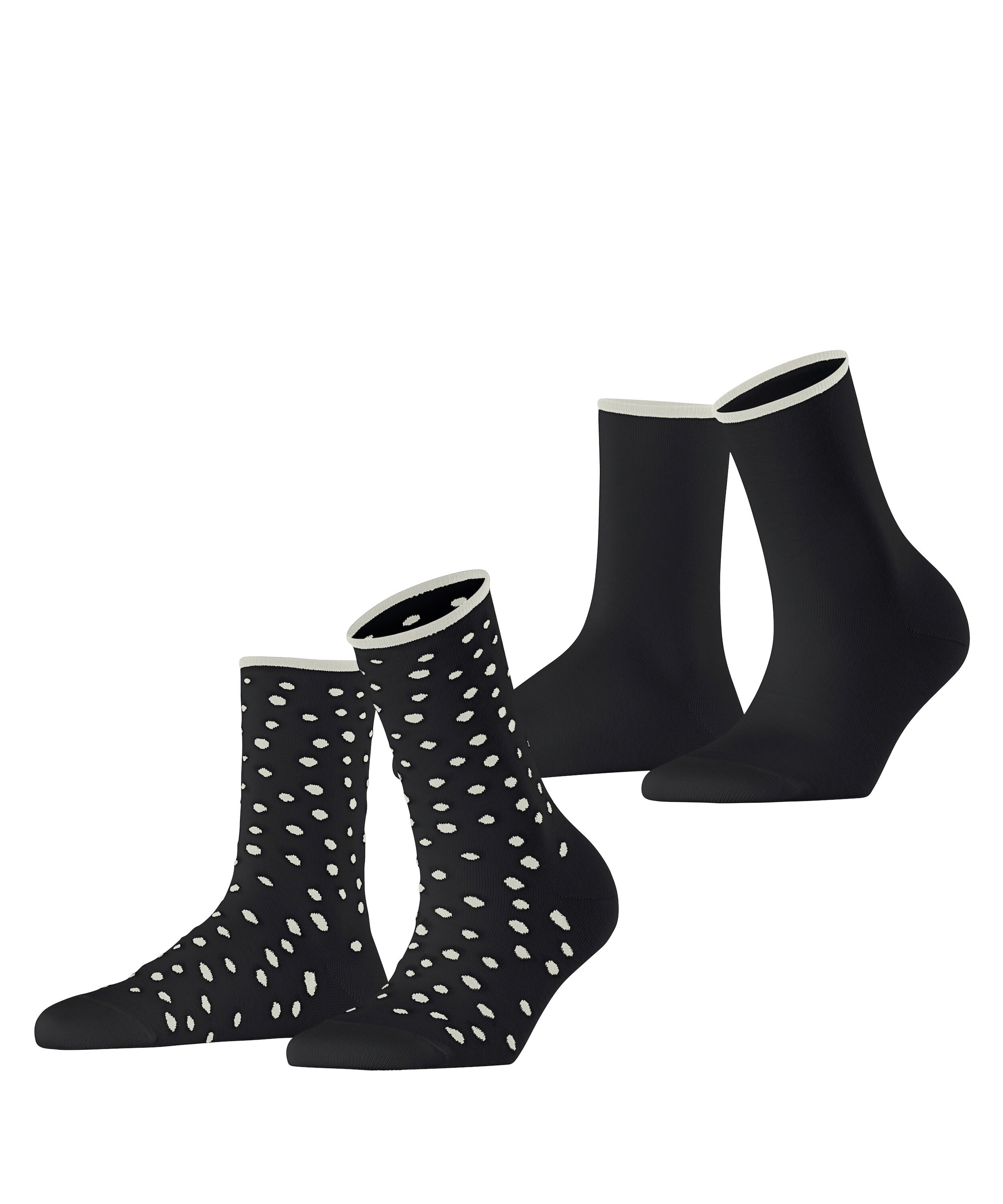 Esprit Socken »Sketched Dot 2-Pack« 2 Stk. tlg.