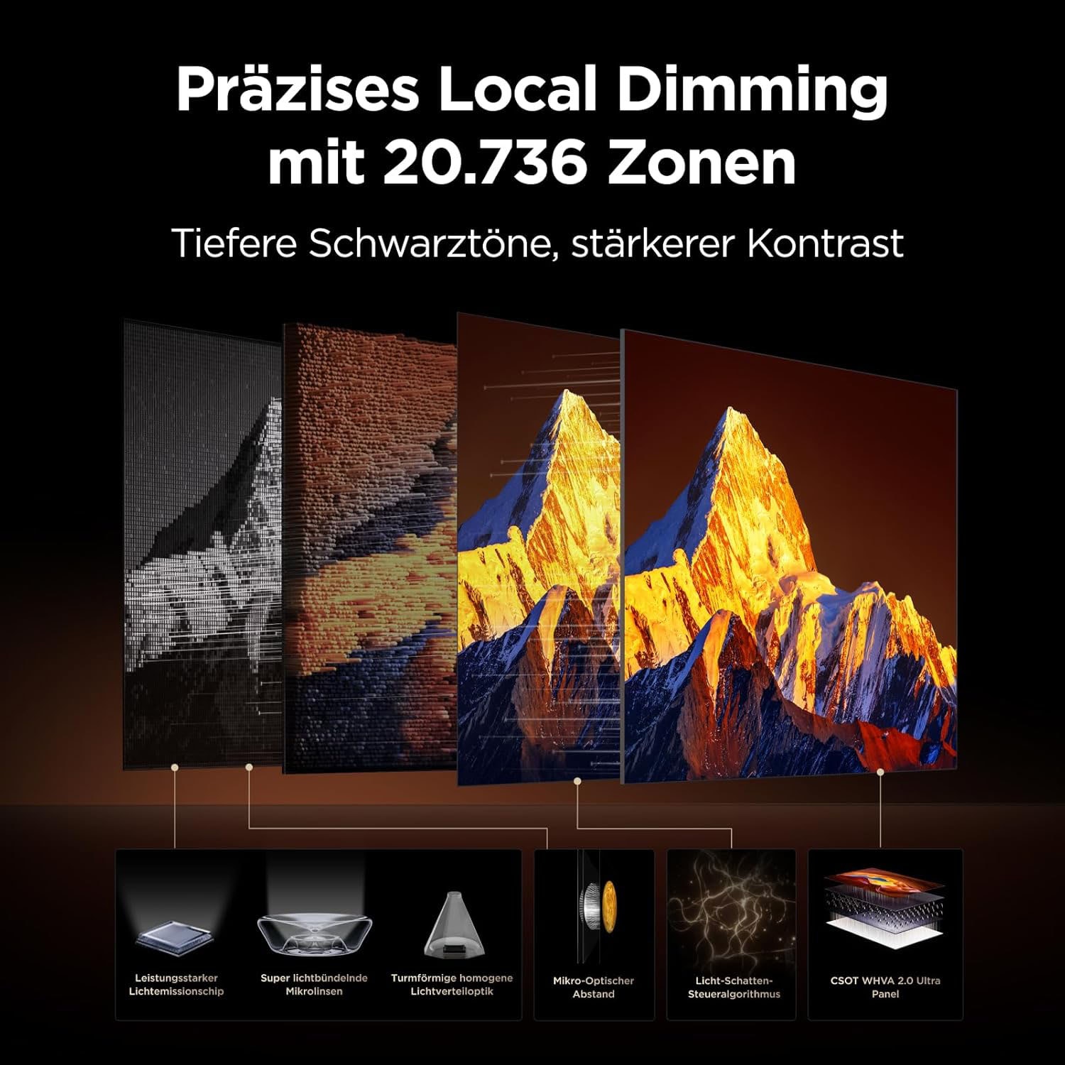 TCL LED-Fernseher »98X11L« 215 cm/98 ″ IMAX Enhanced, Filmmaker Mode,,  Apple Airplay 2