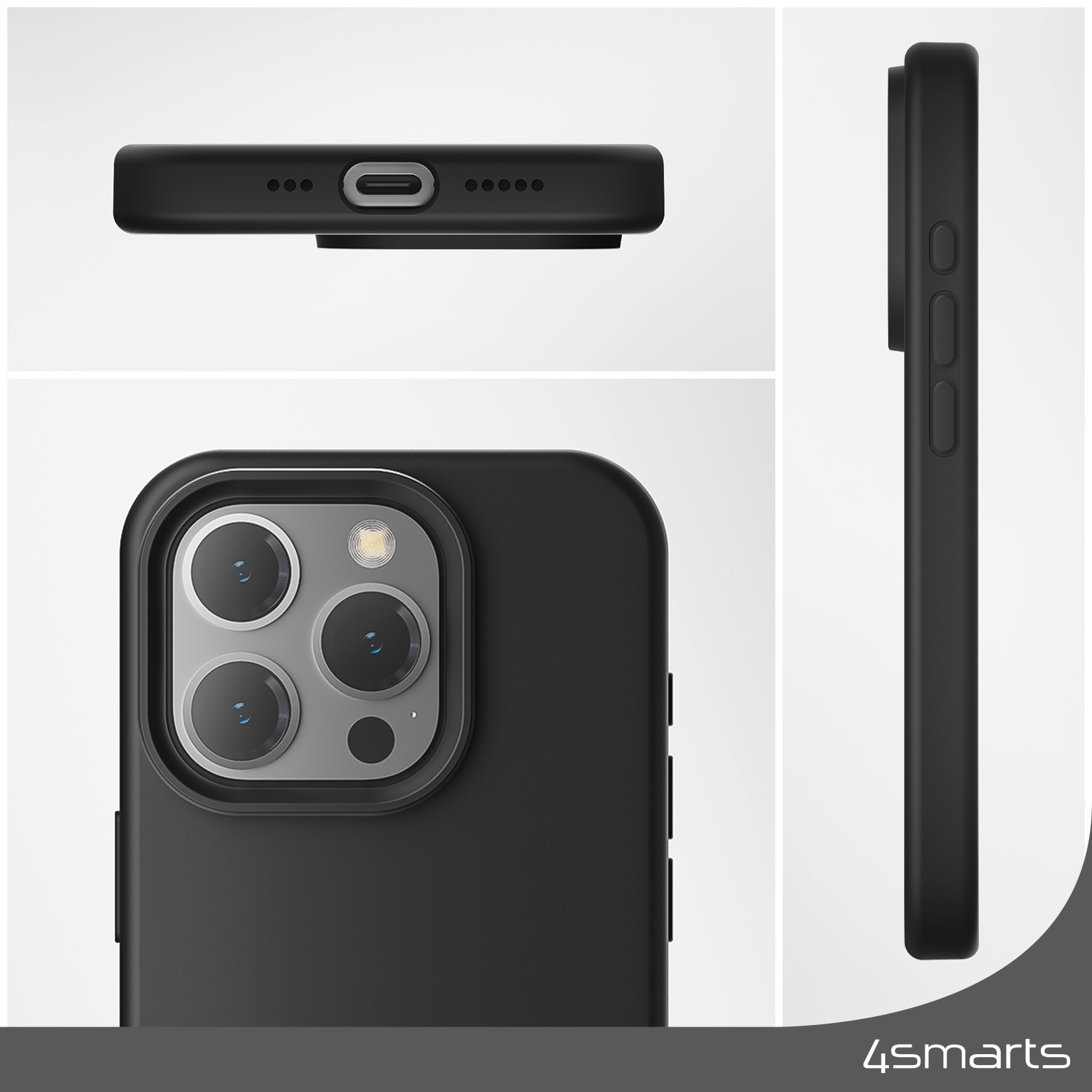 4smarts Backcover »Silikon Case«, Apple iPhone 15 Pro, für iPhone 15 Pro