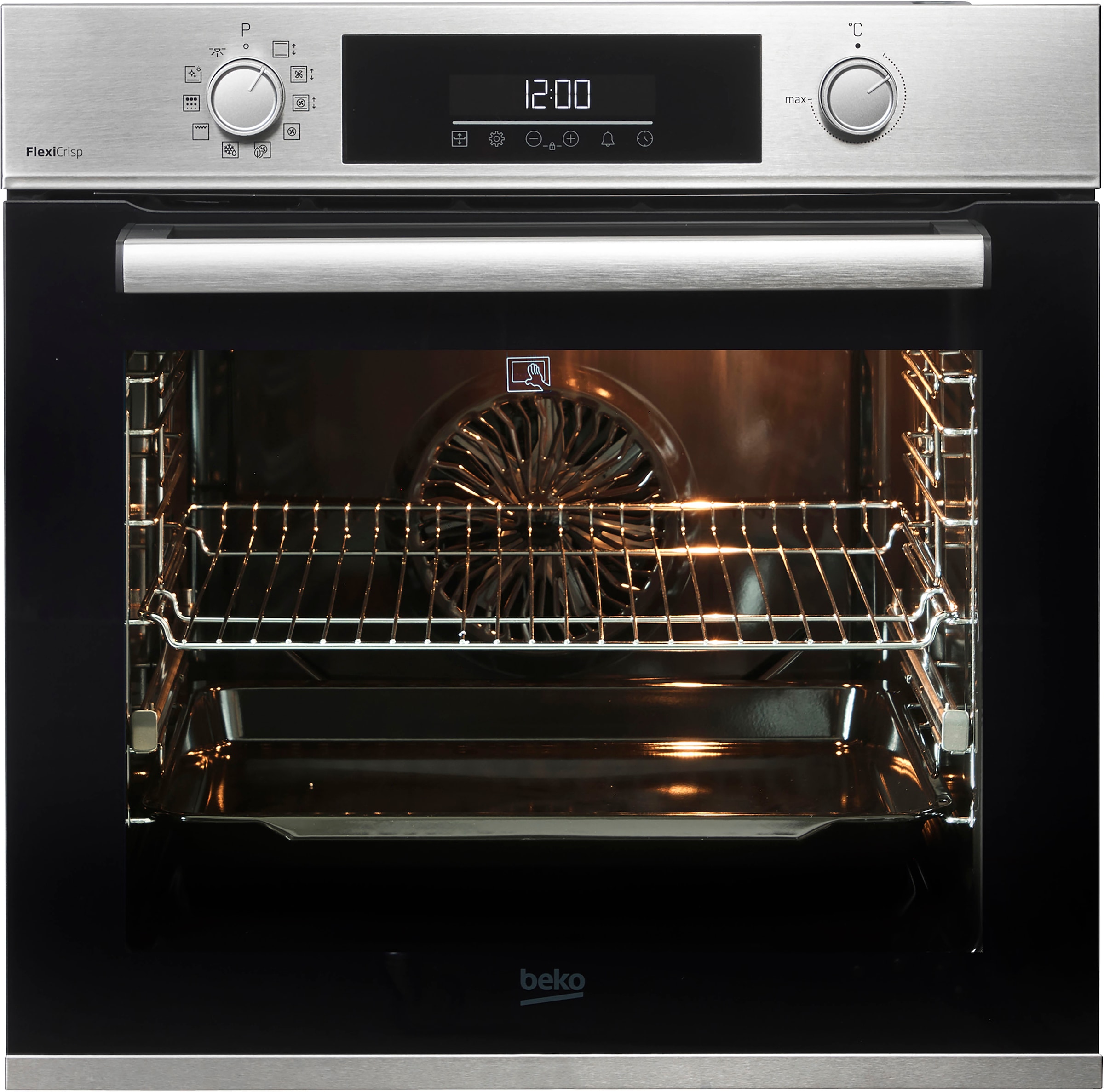 BEKO Pyrolyse Backofen "BBIM12300XMPEF" mit 1-fach-Teleskopauszug mit Pyrol günstig online kaufen