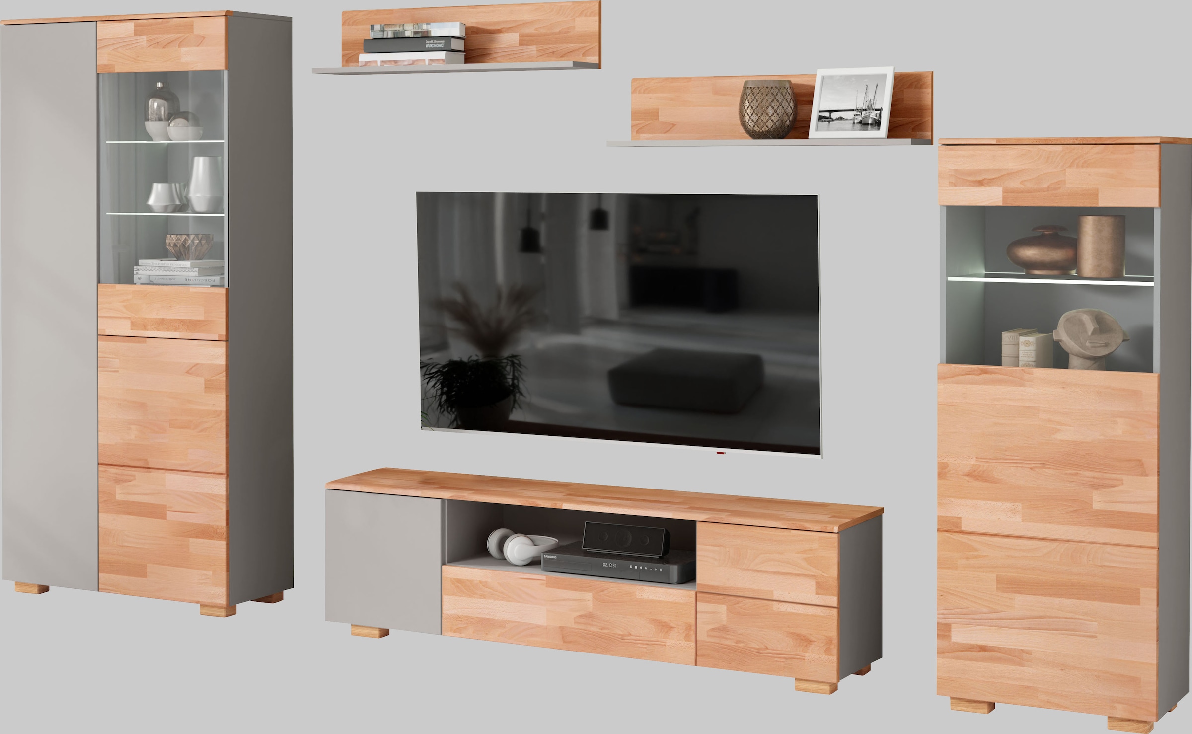 OTTO home Wohnwand 5 Stk. tlg.