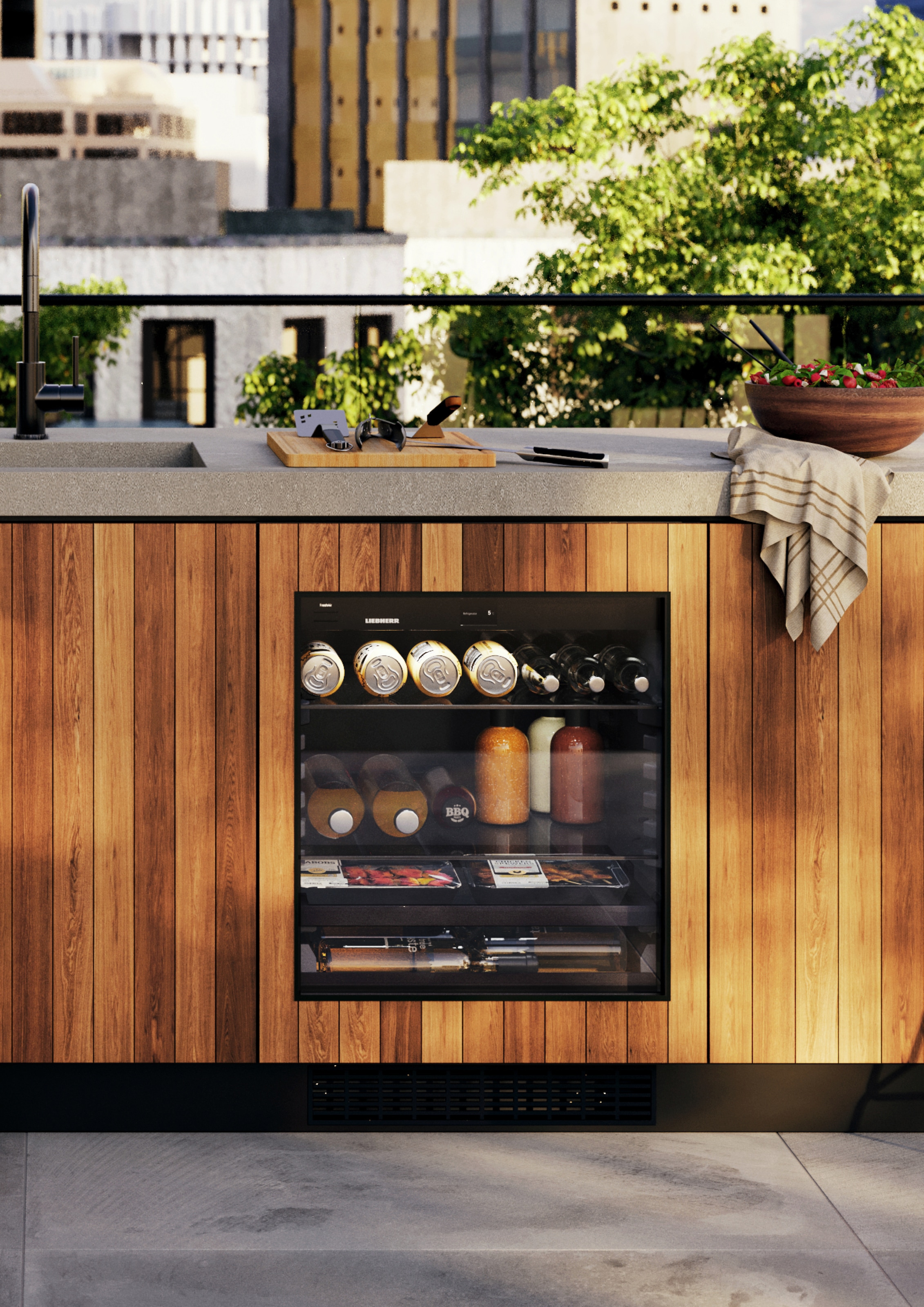 Liebherr Einbaukühlschrank »994896651« 81,9 cm hoch 59,7 cm breit