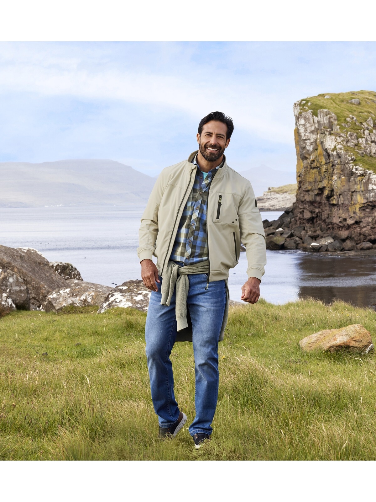 Jan Vanderstorm Softshelljacke »Softshelljacke REIK«