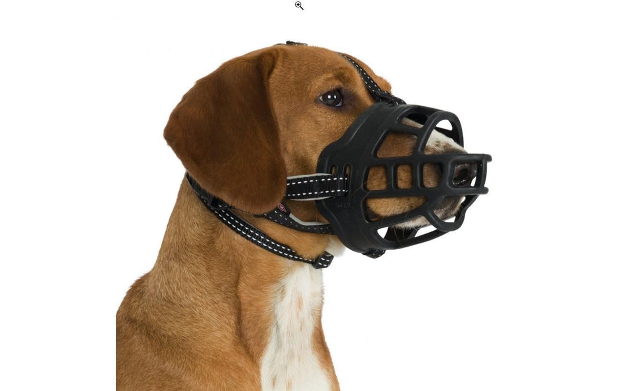 TRIXIE Maulkorb »Maulkorb Muzzle Flex L« Nylon | Silikon
