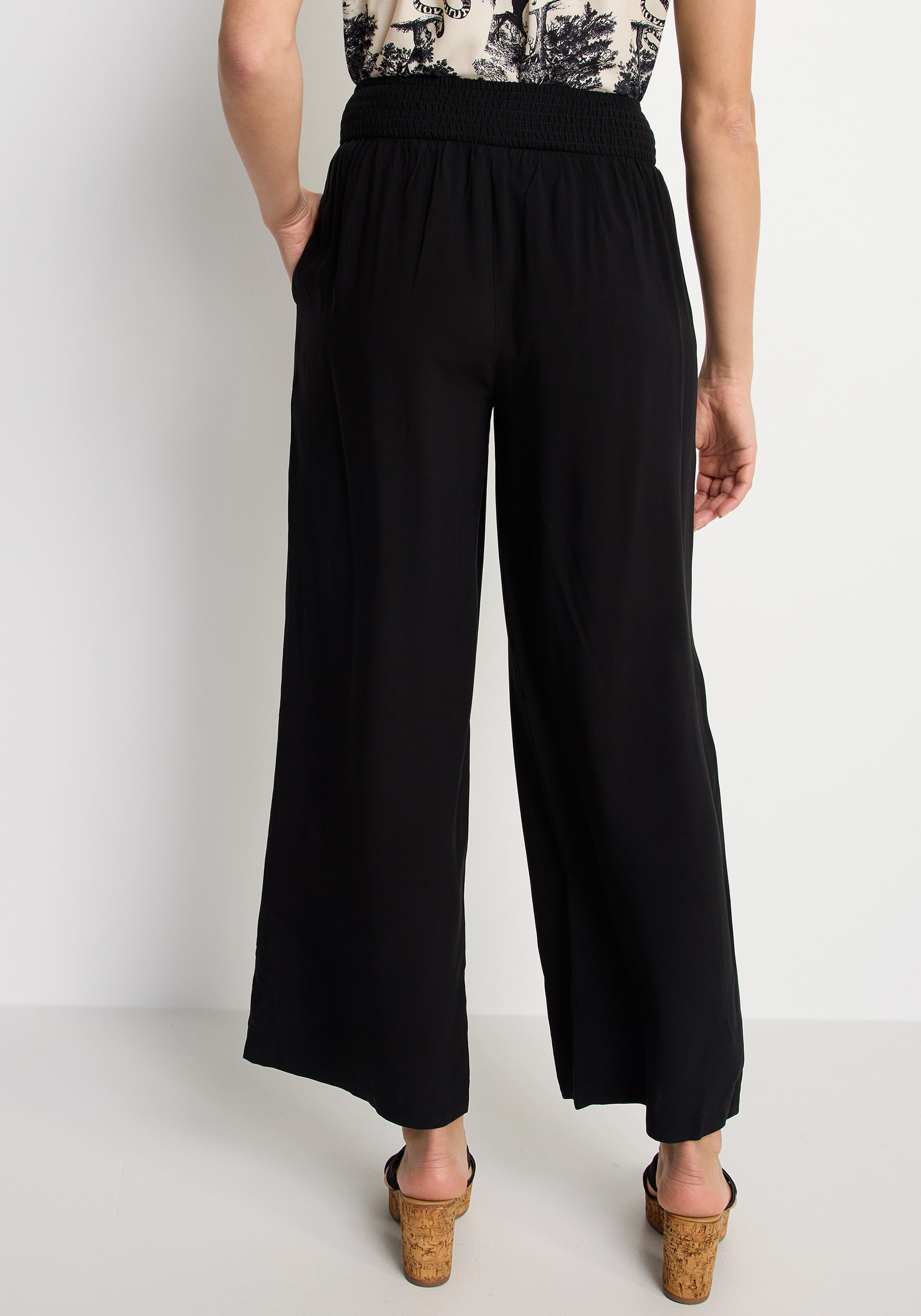 LASCANA Palazzohose  aus Webware, Schlupfhose, leichte Sommerhose