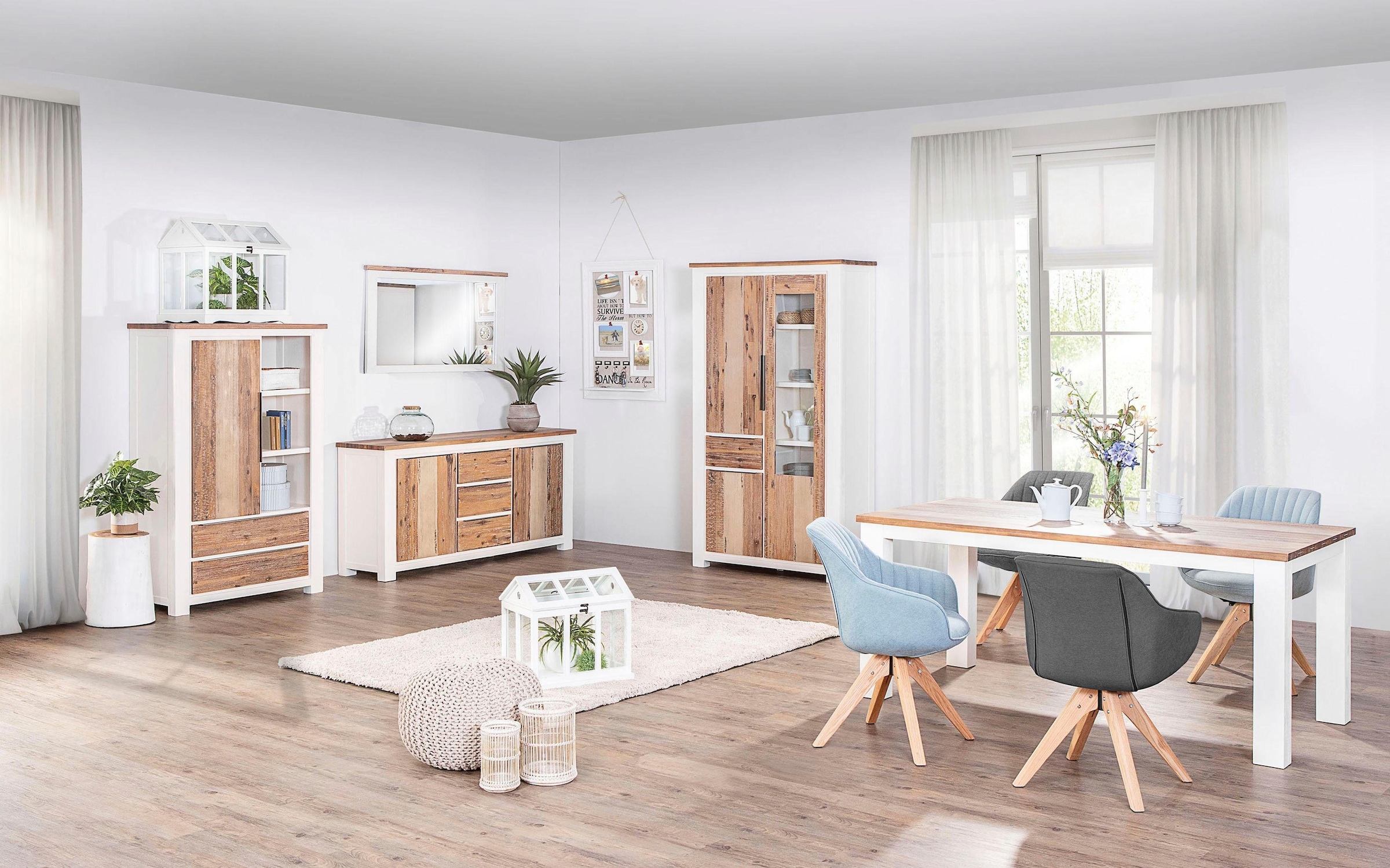 Gutmann Factory Sideboard »Tampa«, Kommode in modernem Vintage Stil, Breite 180 cm