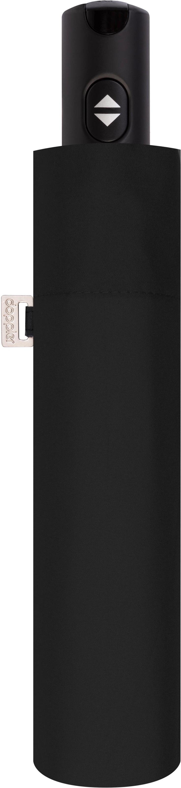 doppler® Taschenregenschirm »Carbonsteel Magic Uni, Black«