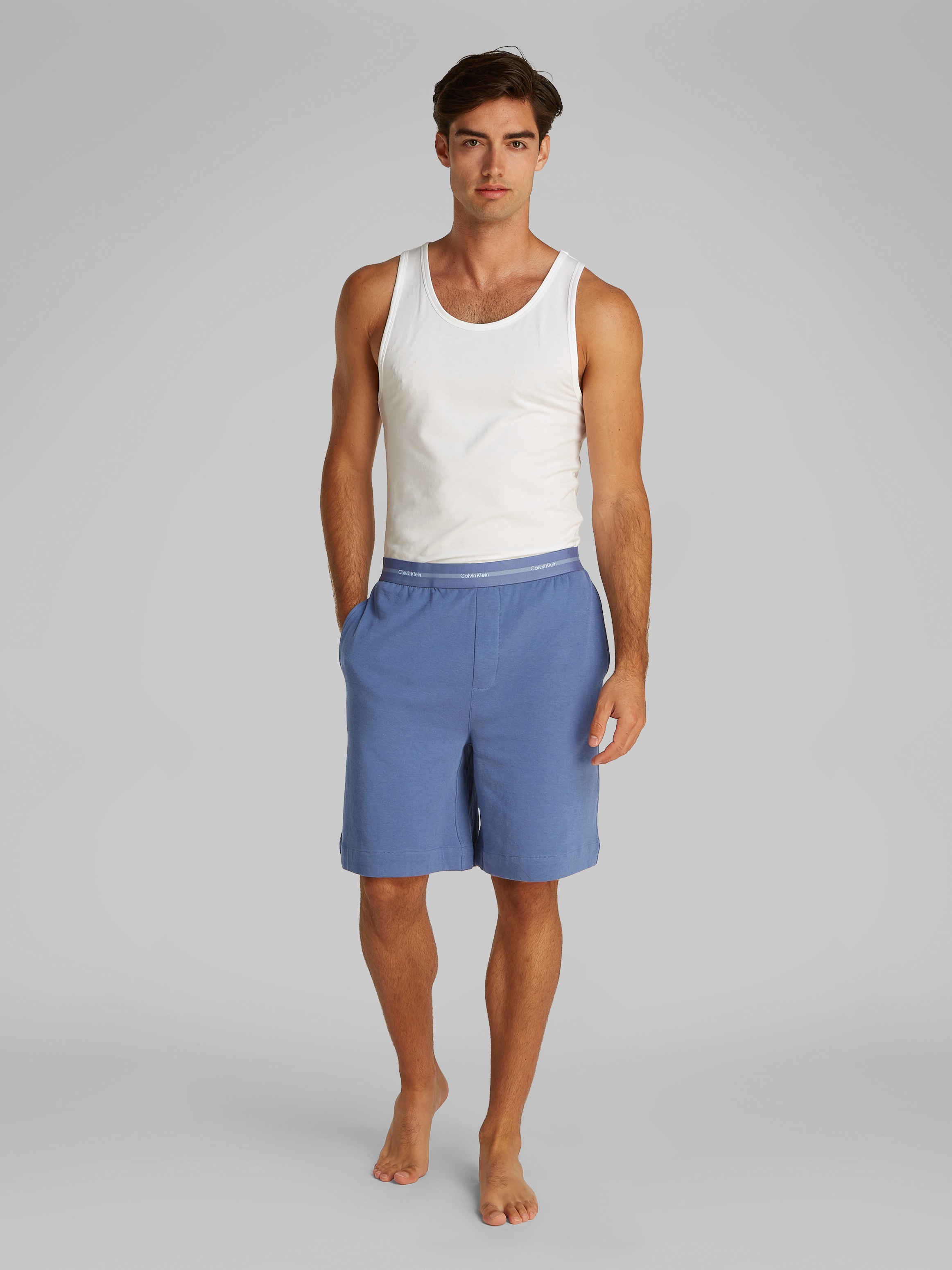 Calvin Klein Underwear Schlafshorts »SLEEP SHORT«, mit Calvin Klein Logo-Elastikbund
