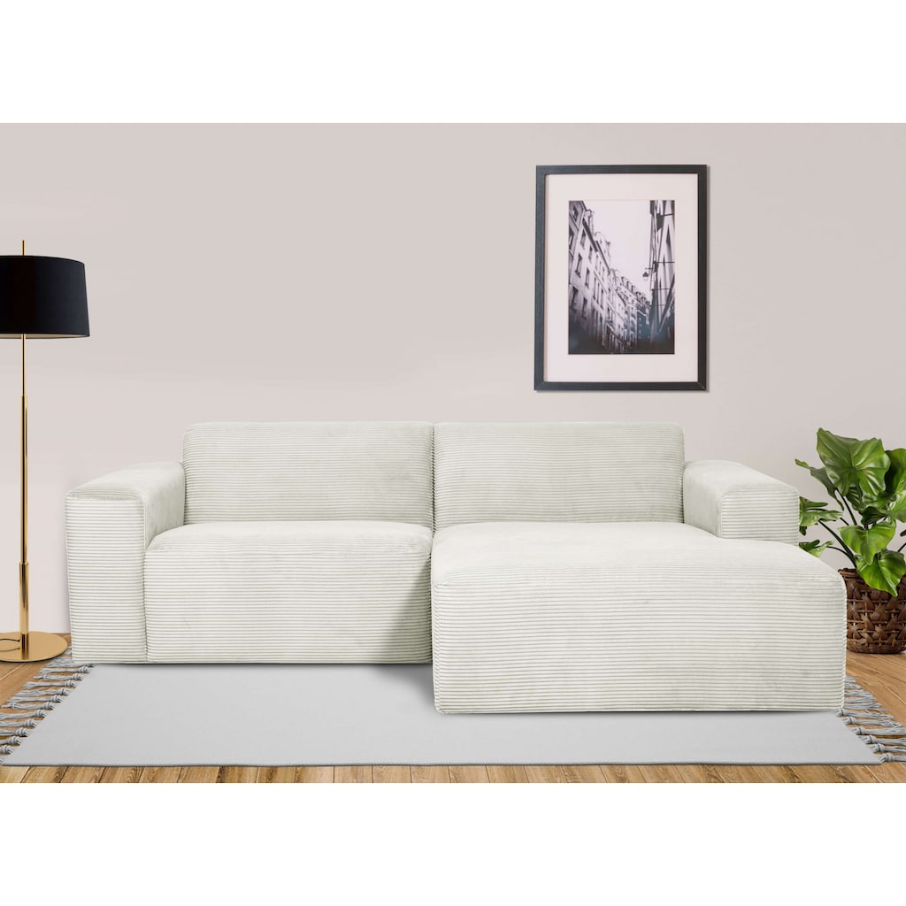 INOSIGN Ecksofa »Koa,228cm, L-Form, Modulsofa Webstoff«