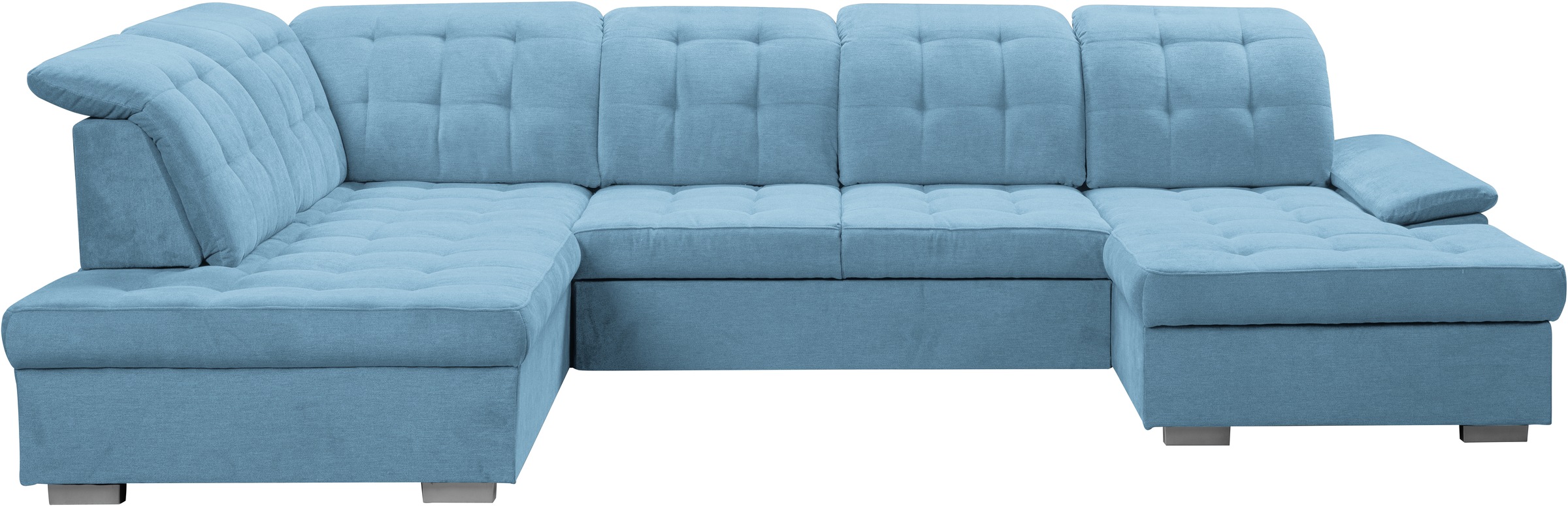 WERK2 Wohnlandschaft "Kordula-New Multifunktion Couch, Breite 332cm, U-Form günstig online kaufen