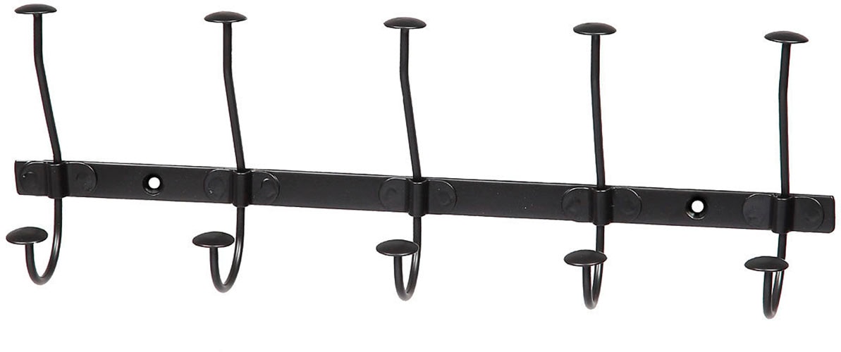 Ambiente Haus Garderobenhaken "garderobe 5er hakenleiste (B) 40cm" günstig online kaufen