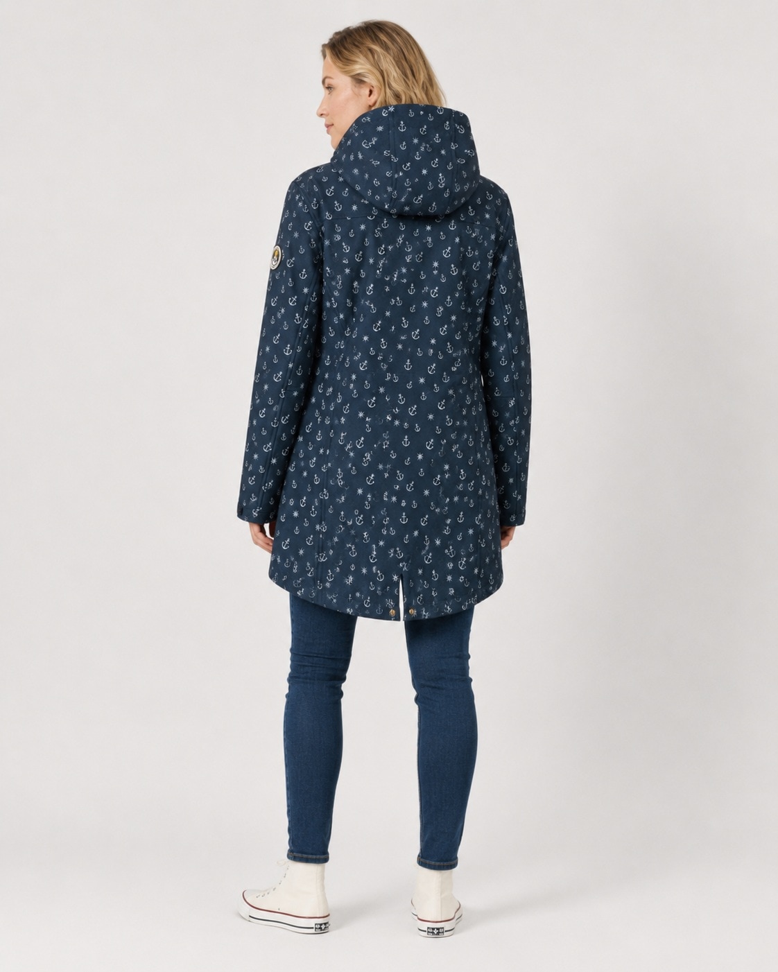 ankerglut Funktionsjacke »Friesennerz Ankerglutschein II Regenmantel, Longjacket« auch in Großen Größen erhältlich