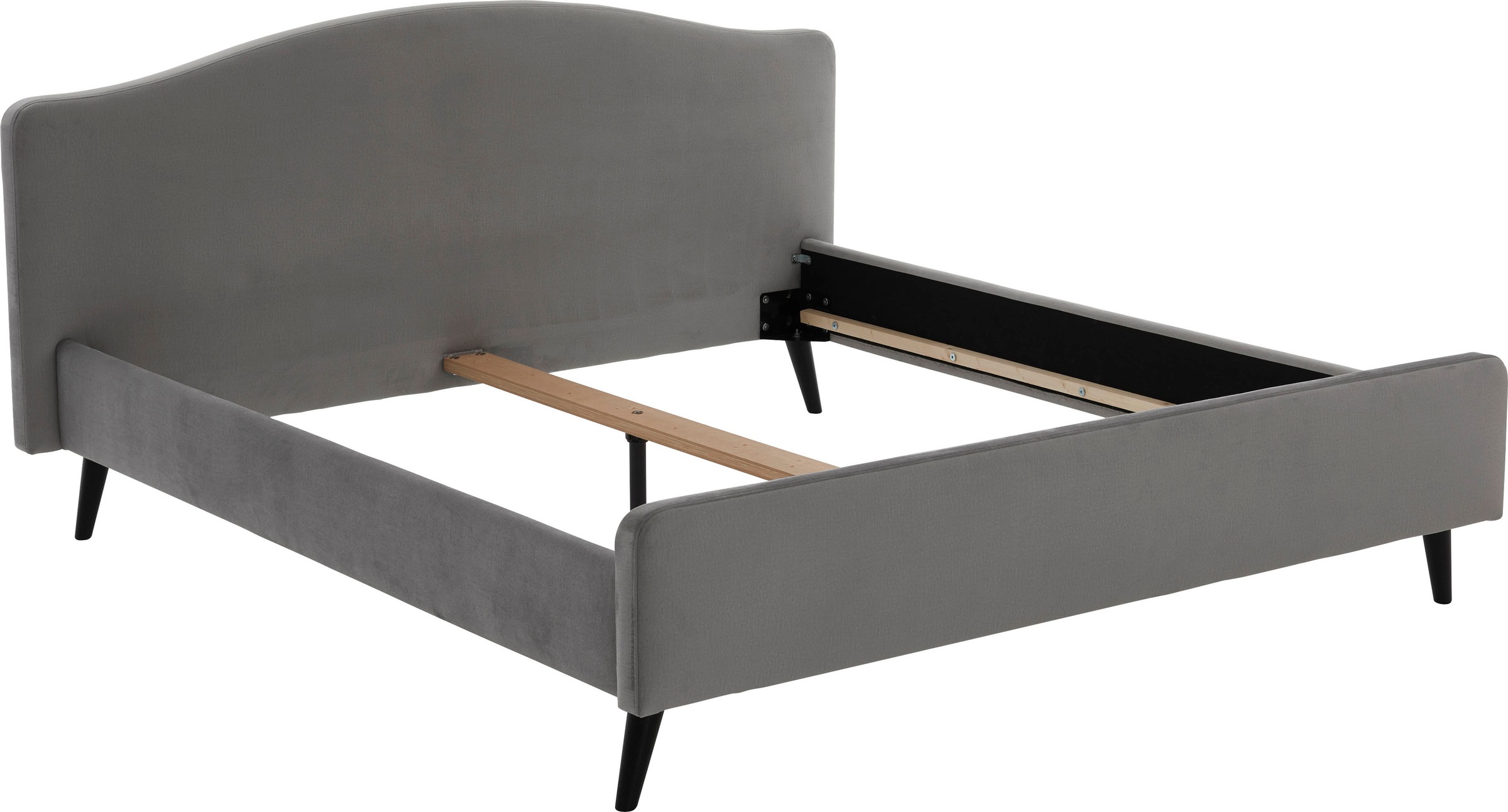 Thumbnail - ATLANTIC home collection Polsterbett "Tamiga" mit Massivholzfüße