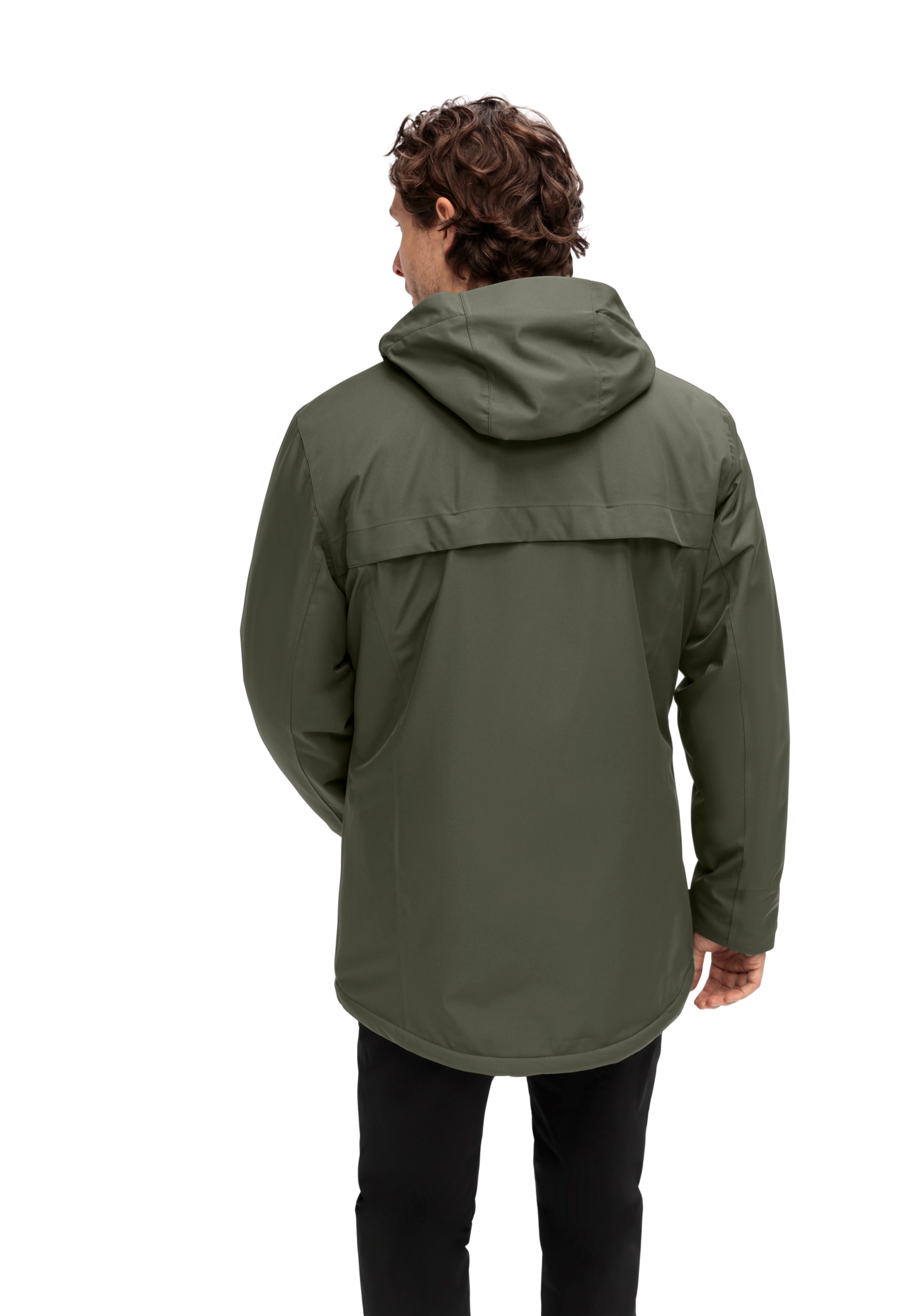 Maier Sports Outdoorjacke »HE-JACKE MTEX EL. PEYOR LONG« mit sportlichem Look, robustes Obermaterial, längere Form