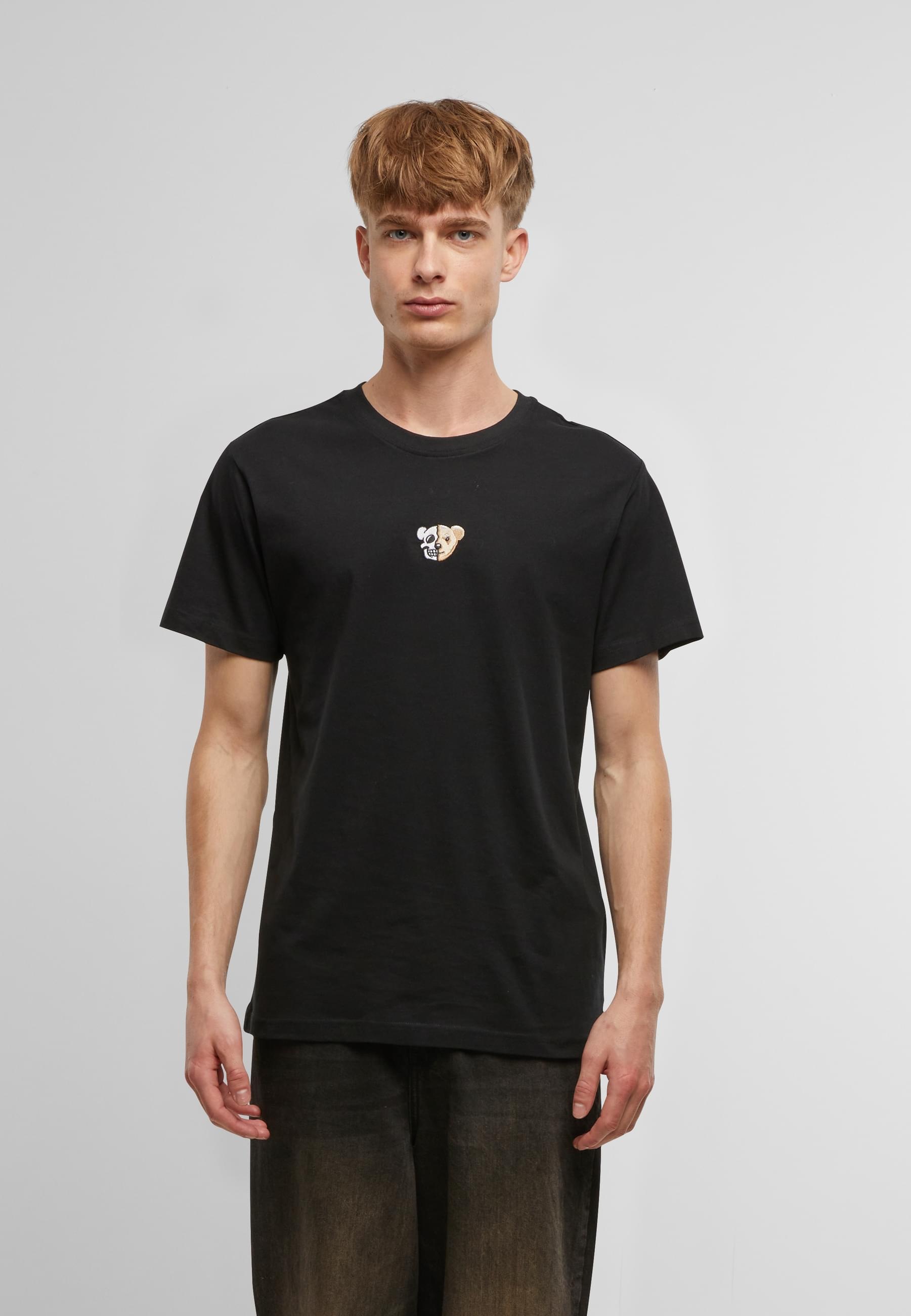 MisterTee T-Shirt »MisterTee Herren Skull Bear Tee«, (1 tlg.)