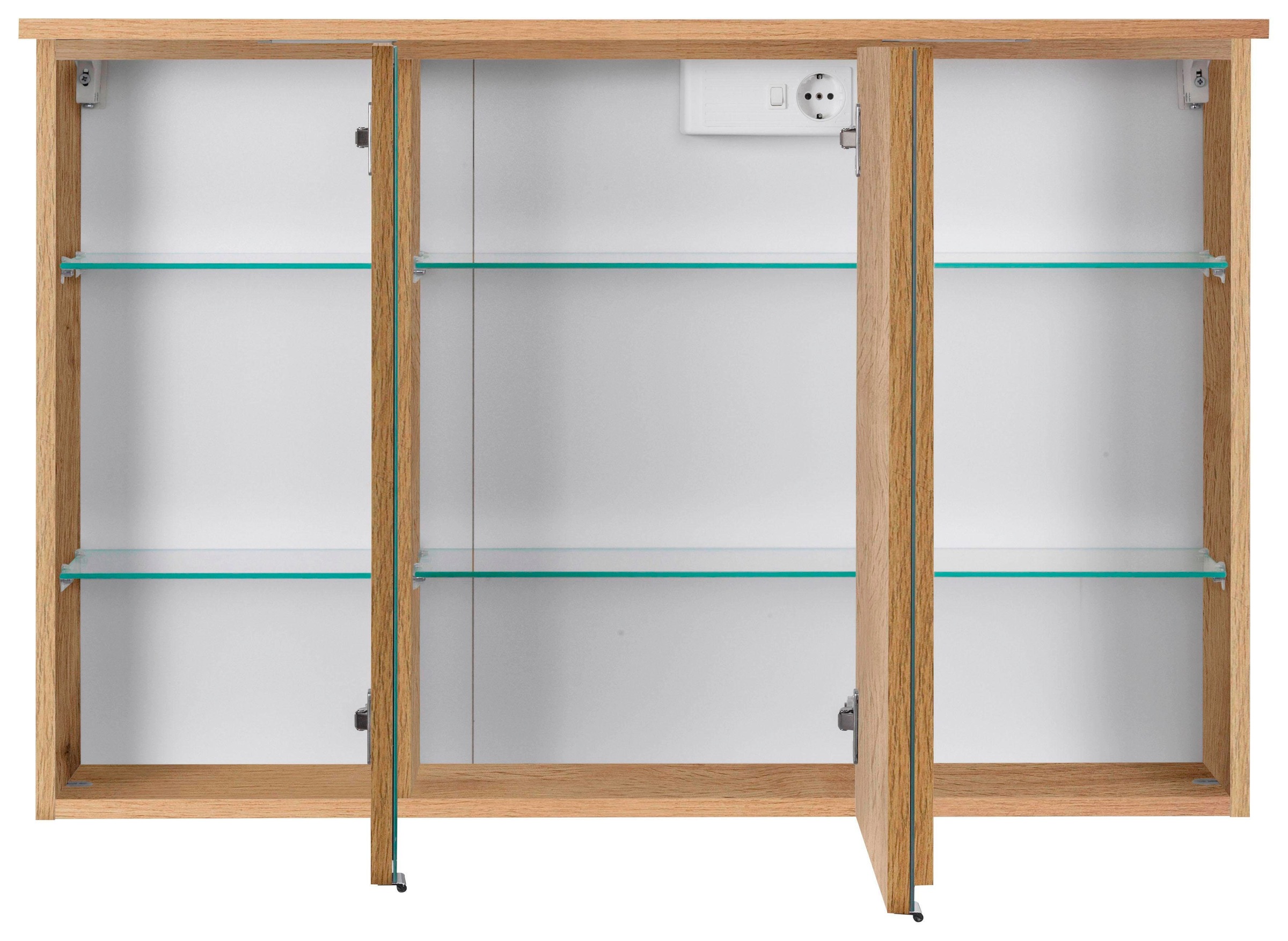 welltime Spiegelschrank »Ravenna«, Breite 100 cm