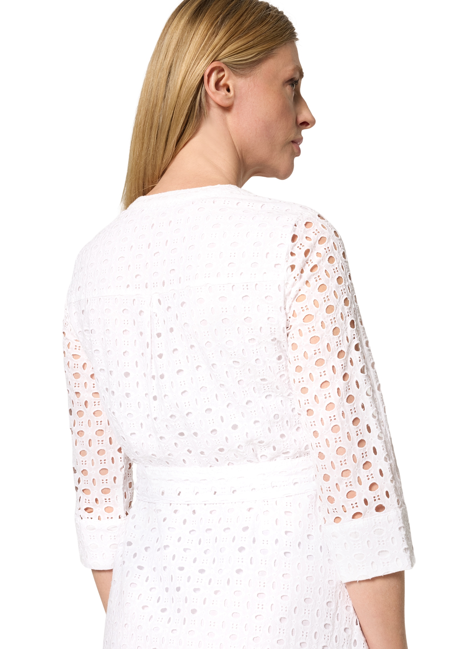 Betty&Co Hemdblusenkleid »Damen mit Bindegürtel« Nahttasche