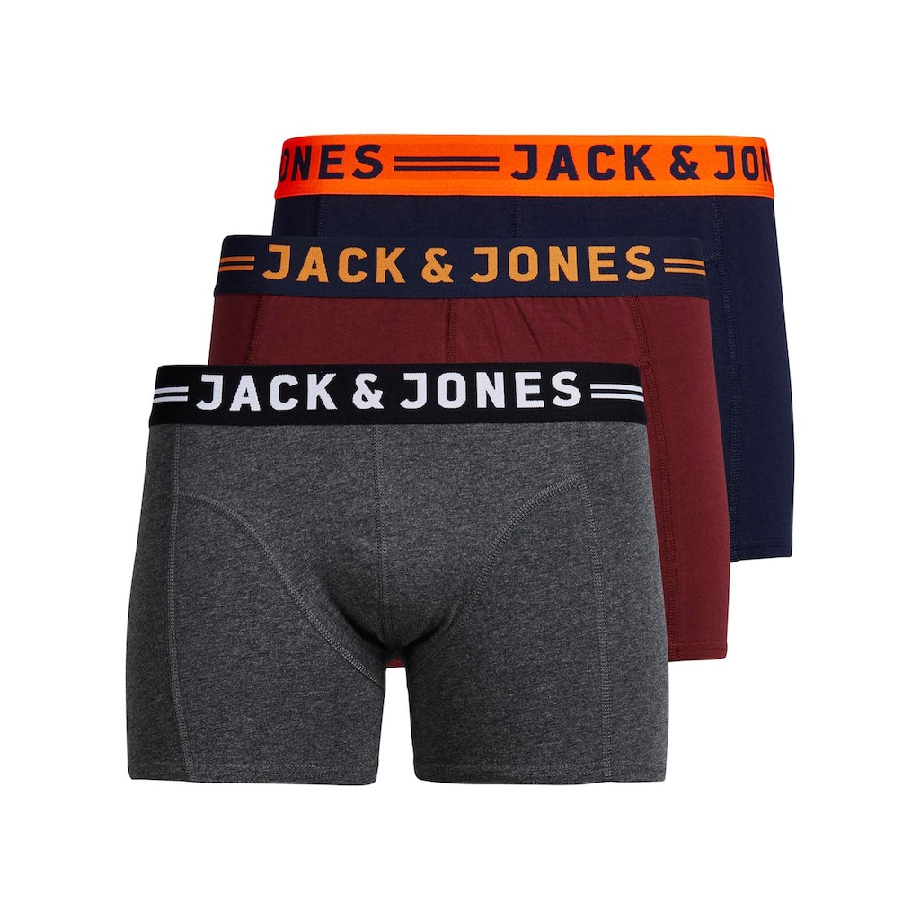 Jack & Jones Junior Boxershorts »JACLICHFIELD TRUNKS 3 PACK NOOS JNR«