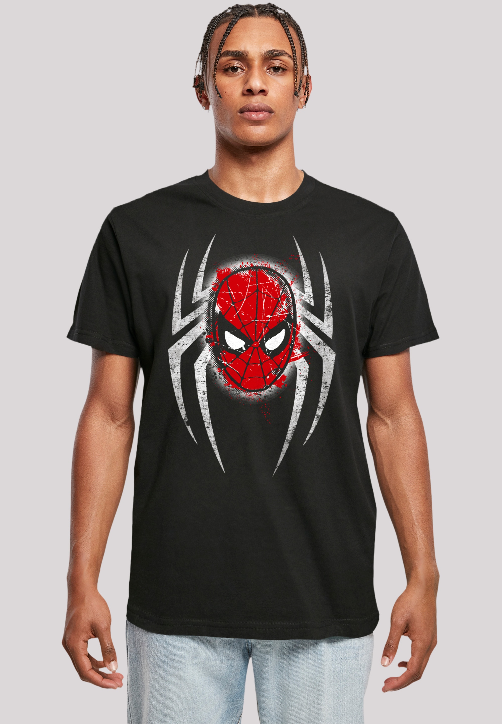 T-Shirt »Marvel Spiderman Spider Mask«, Premium Qualität