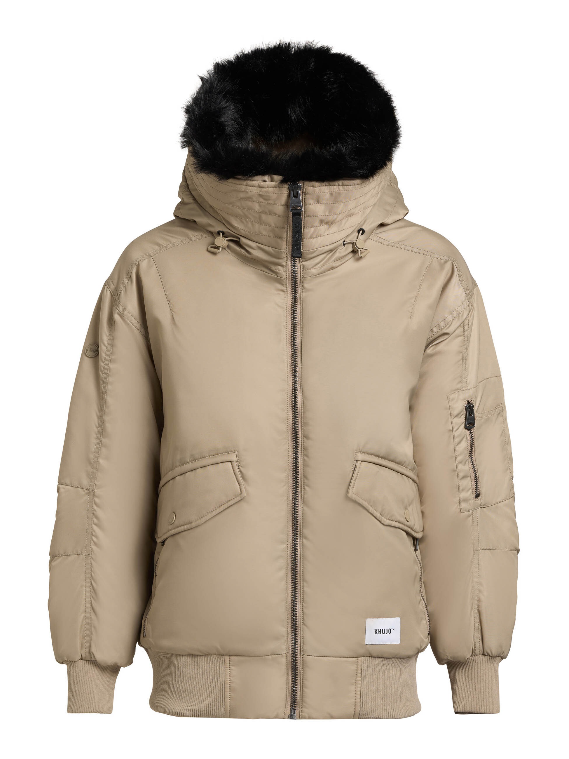 khujo Bomberjacke "CELA" mit Kapuze günstig online kaufen