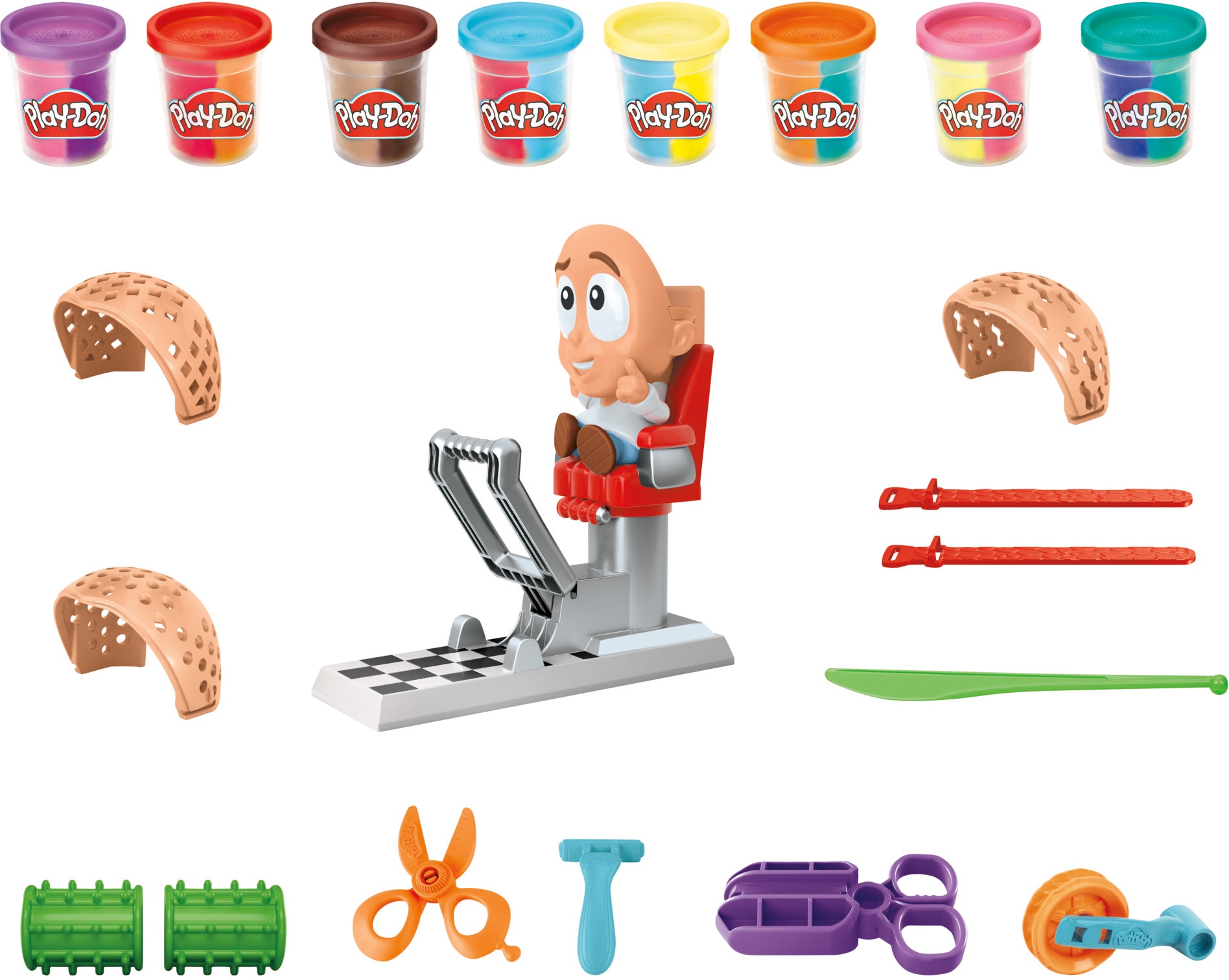 Hasbro Knete »Play-Doh Verrückter Freddy Friseur«