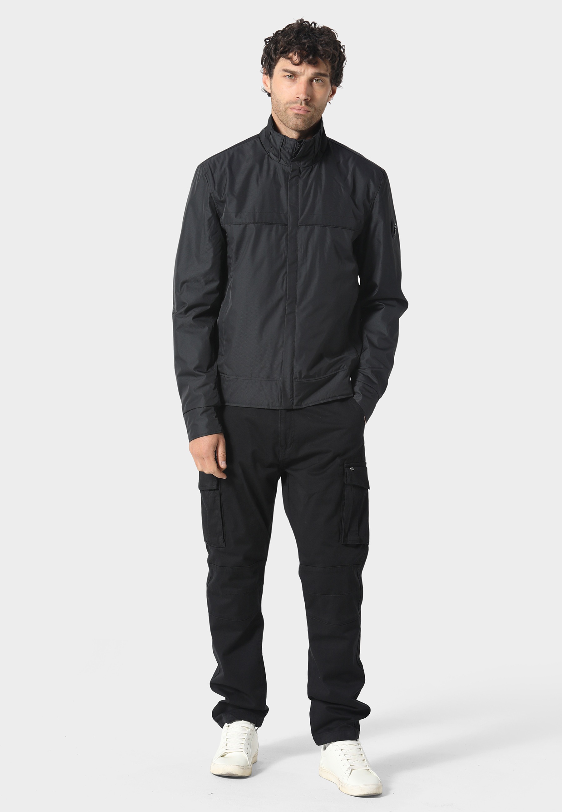 883Police Allwetterjacke »883 Police STROUD JACKET« 1 Stk. tlg. ohne Kapuze