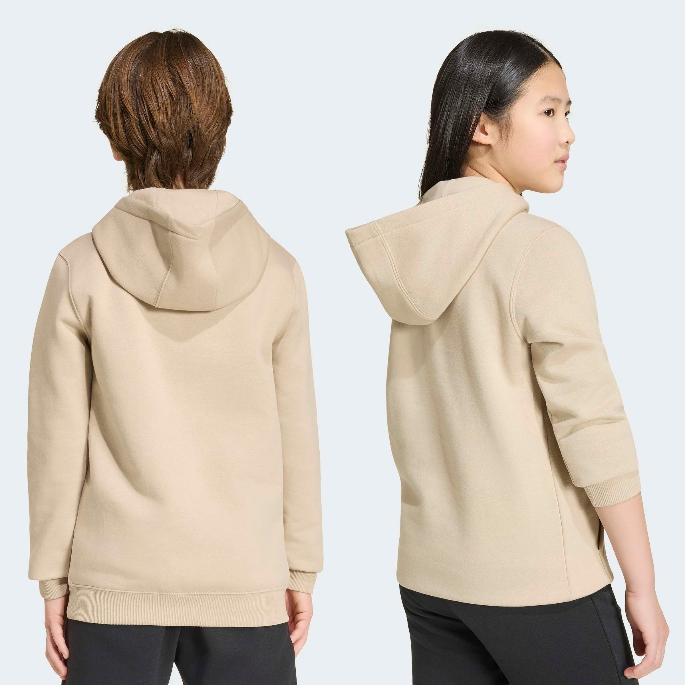 adidas Originals Kapuzensweatshirt »REGULAR FLEECE-HOODIE«, für Kinder, mit Kapuze, ohne Verschluss, aus Baumwolle und Polyester
