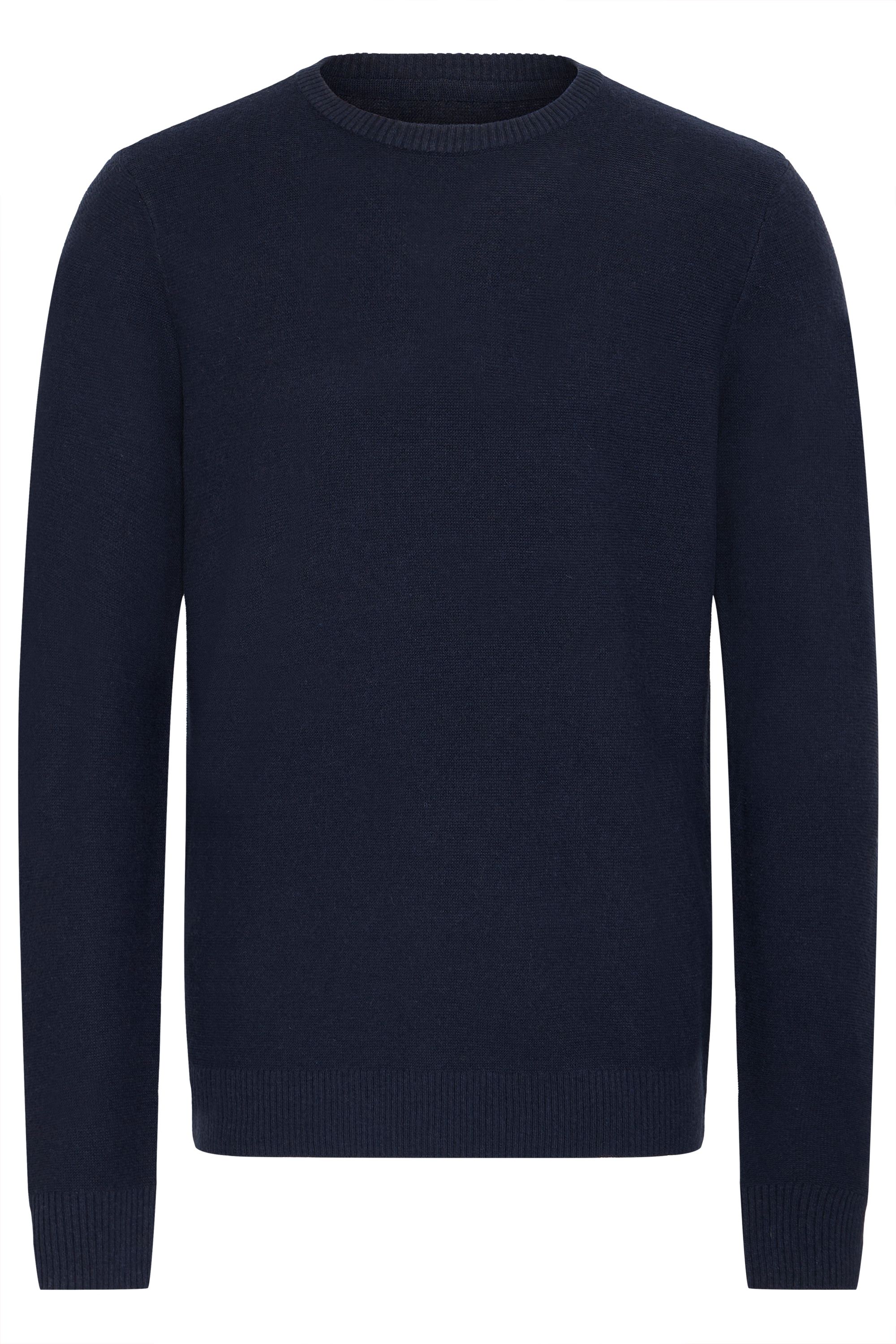 BLEND Herren Strickfleece-Pullover "Strickpullover BHDANA"salute, Gr. L, Obermaterial: 50% Polyester PES. 45% Polyacryl PAN. 5% Wolle mw., Pullover