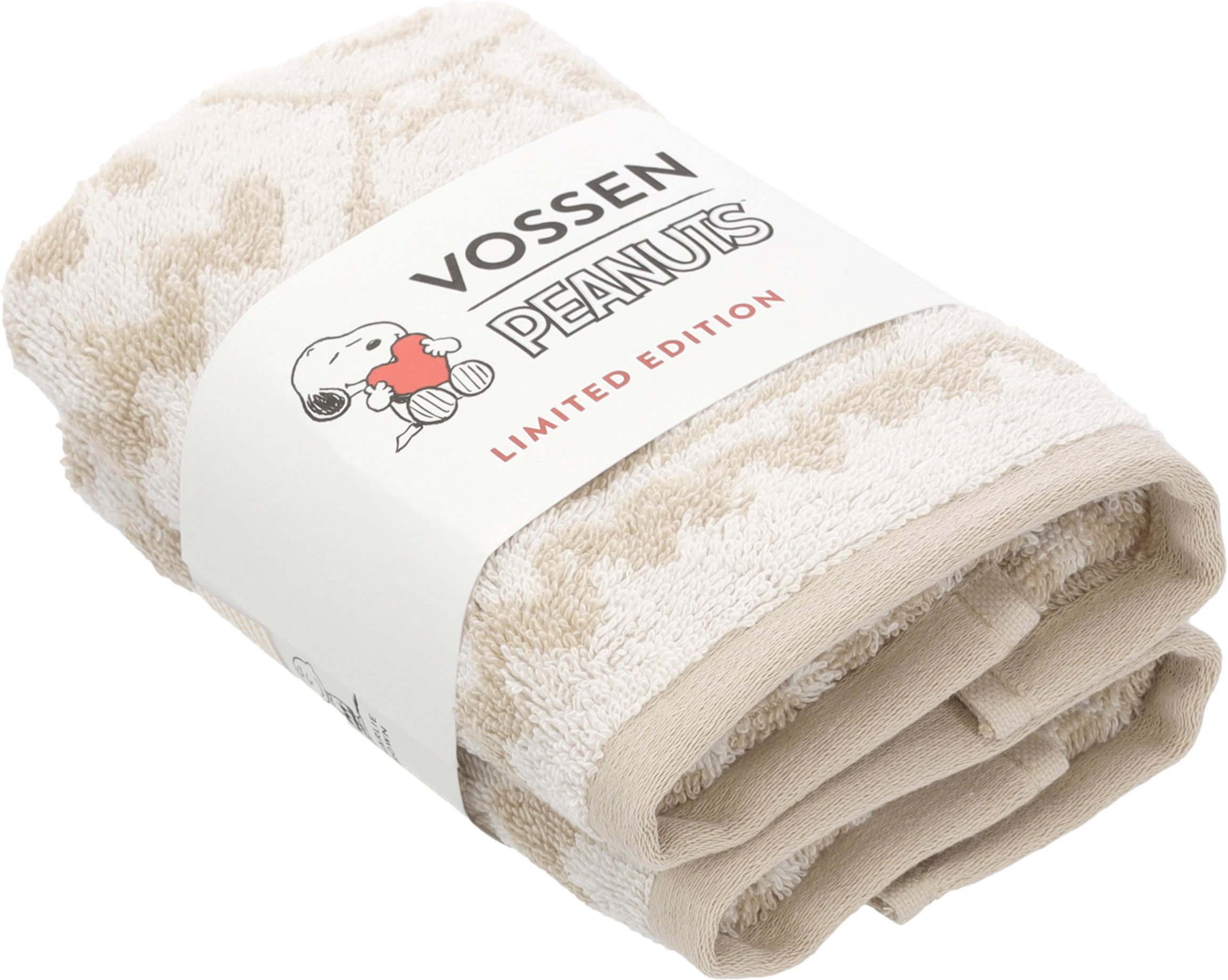 Vossen Gaestehandtuecher "CHARLIE BROWN" trendiger Jacquard im Zick-Zack Design