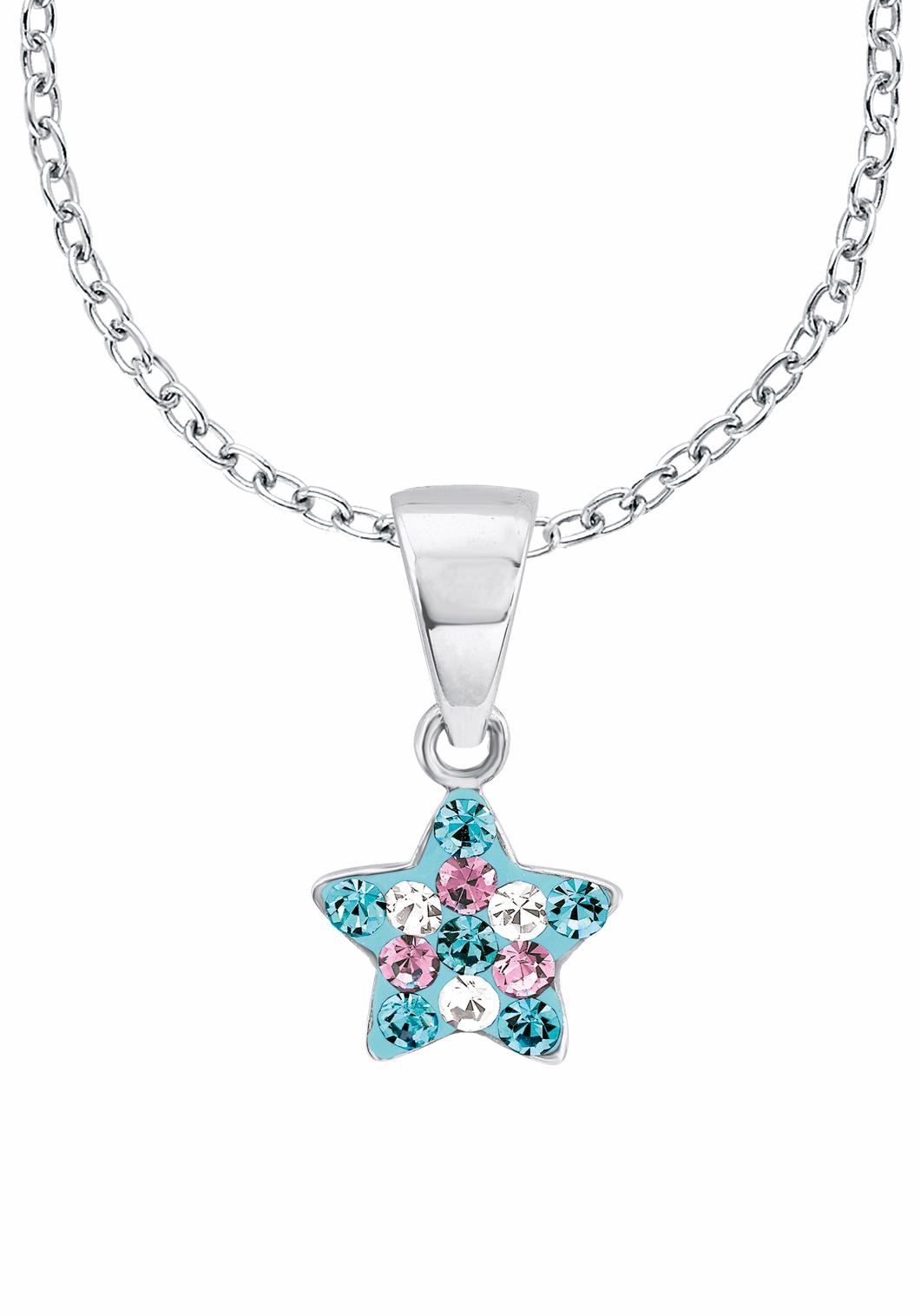 Prinzessin Lillifee Silberkette »Stern, 2013183«, mit Kristallsteinen  bestellen | BAUR