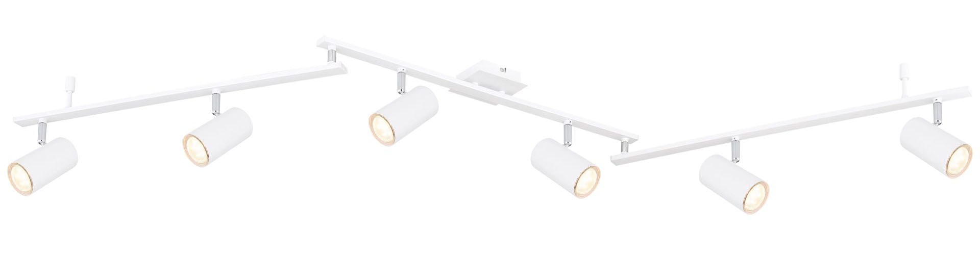 GLOBO LIGHTING Deckenstrahler »ROBBY« GU10 1 Stk. Deckenspot, GU10 Fassung, Wohnzimmer, Flur
