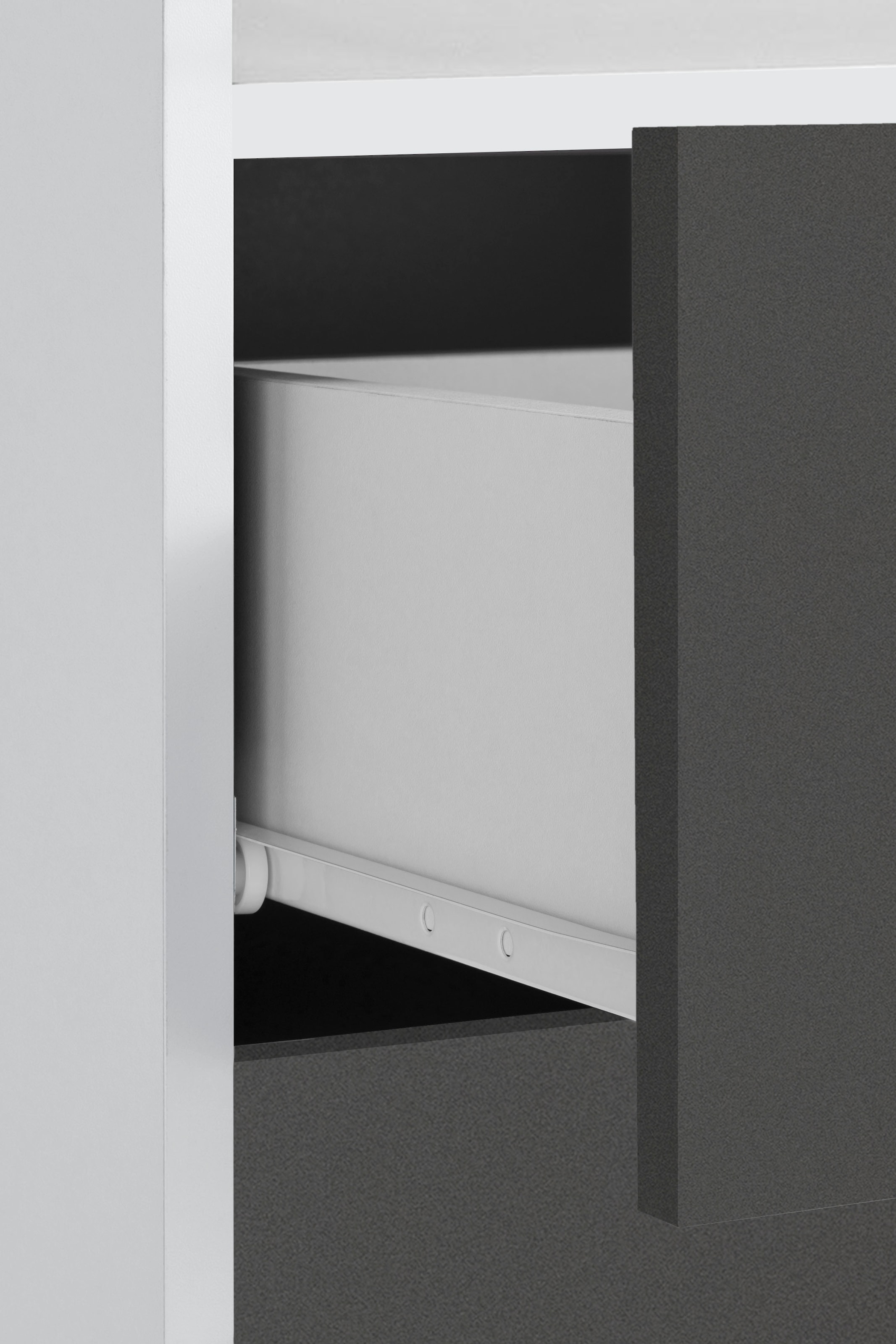 welltime Midischrank »Stian«, mit 2 Einlegeböden hinter den Türenpaar, Breite 60 cm, Höhe 120,5 cm